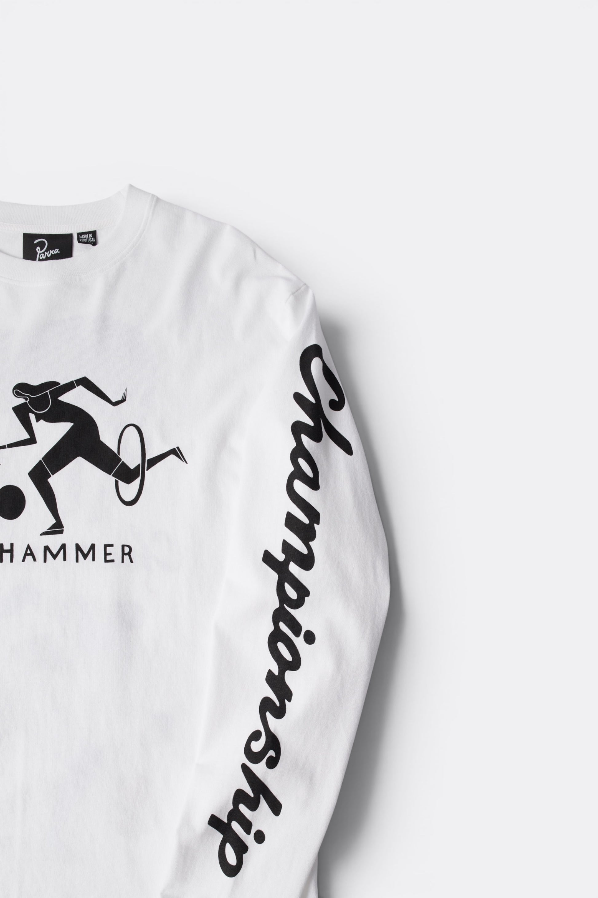 By Parra Divine Hammer Long Sleeve T-Shirt White | T-Shirt Manches Longues | Edgar Bdx