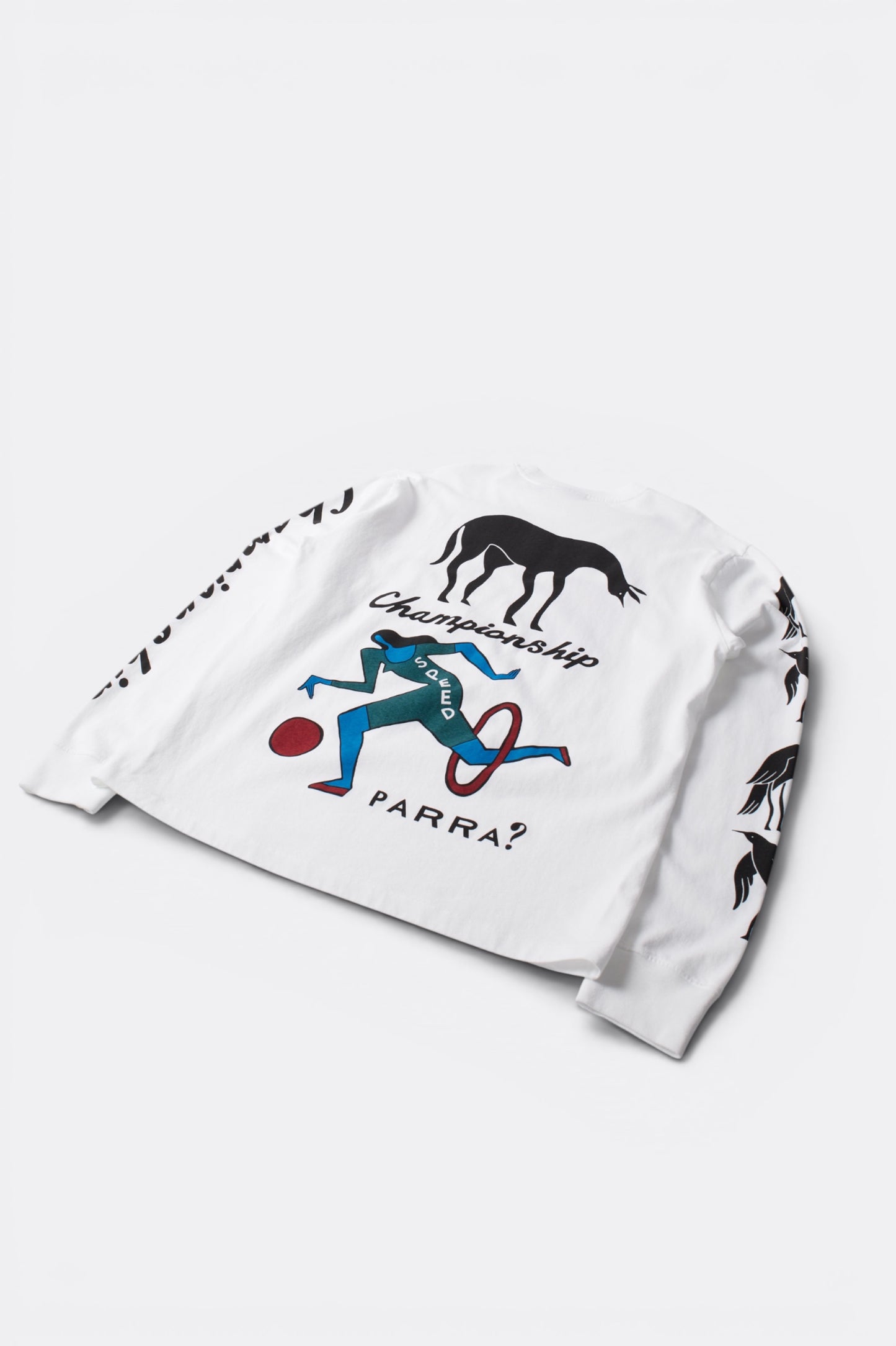By Parra Divine Hammer Long Sleeve T-Shirt White | T-Shirt Manches Longues | Edgar Bdx
