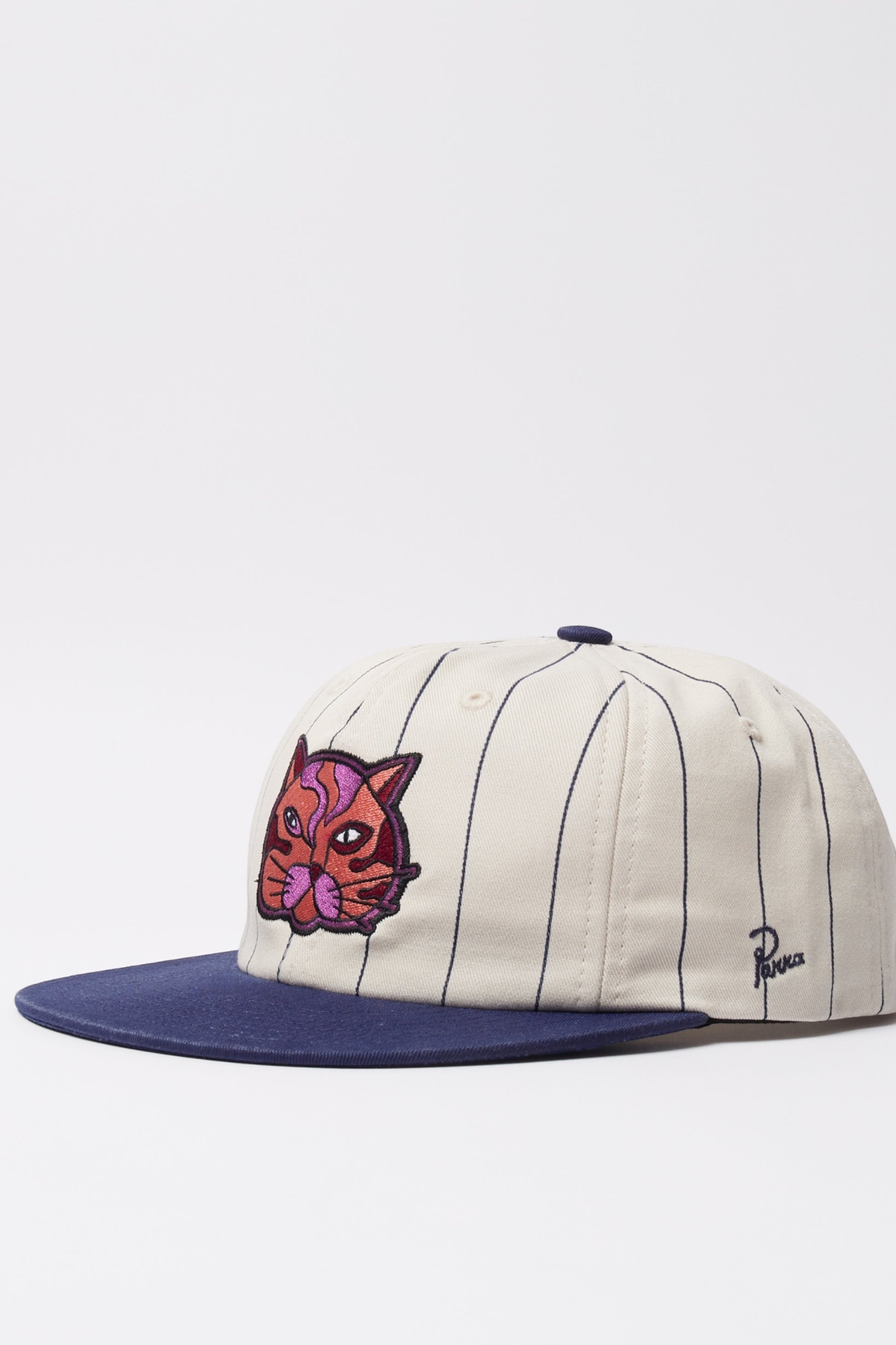 BY PARRA Earl Face 6 Panel Hat Blue | Casquette Brodée Streetwear | Edgar Bdx