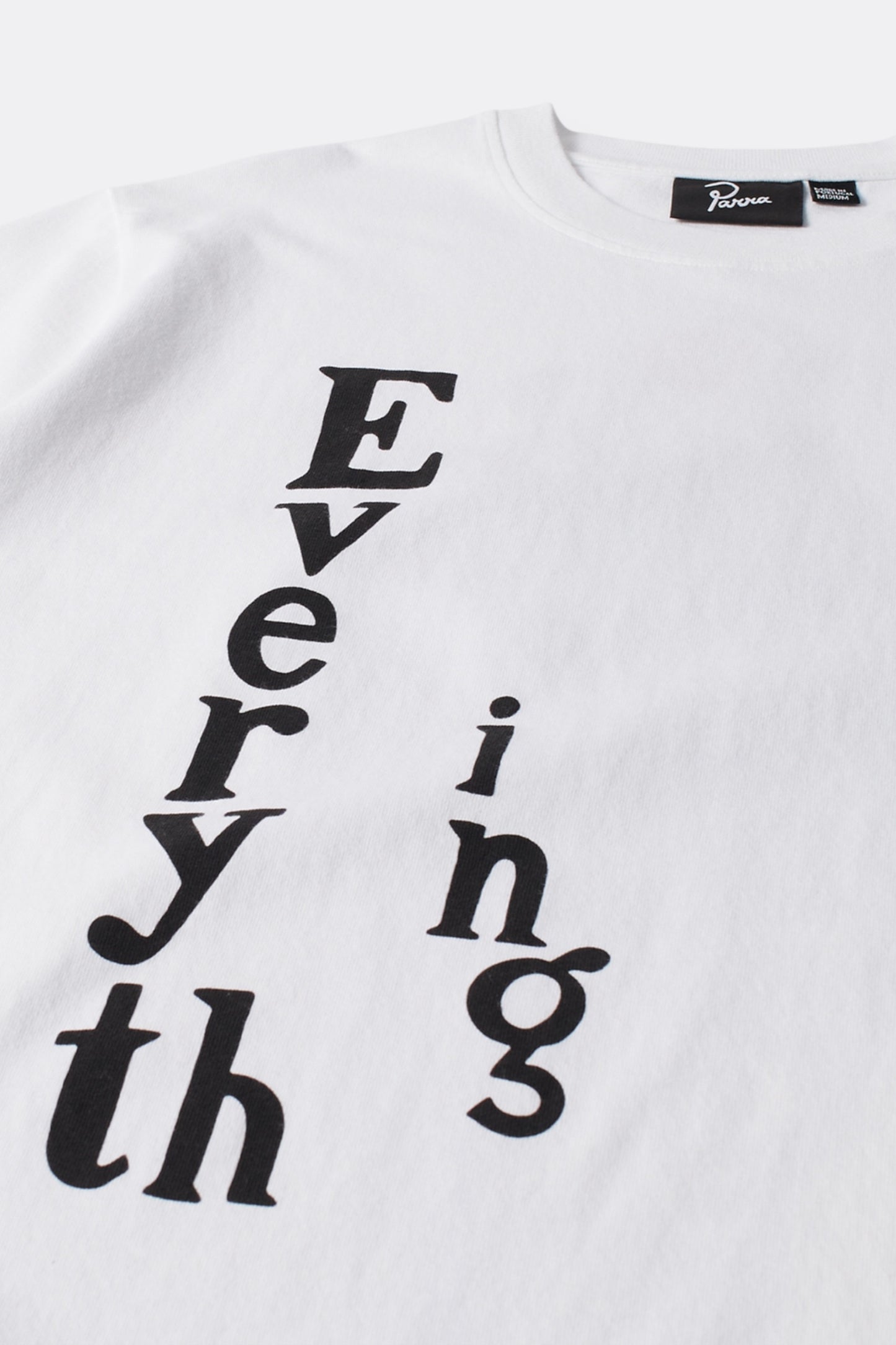 By Parra Everything T-Shirt White | T-Shirt Sérigraphie Premium | Edgar Bdx