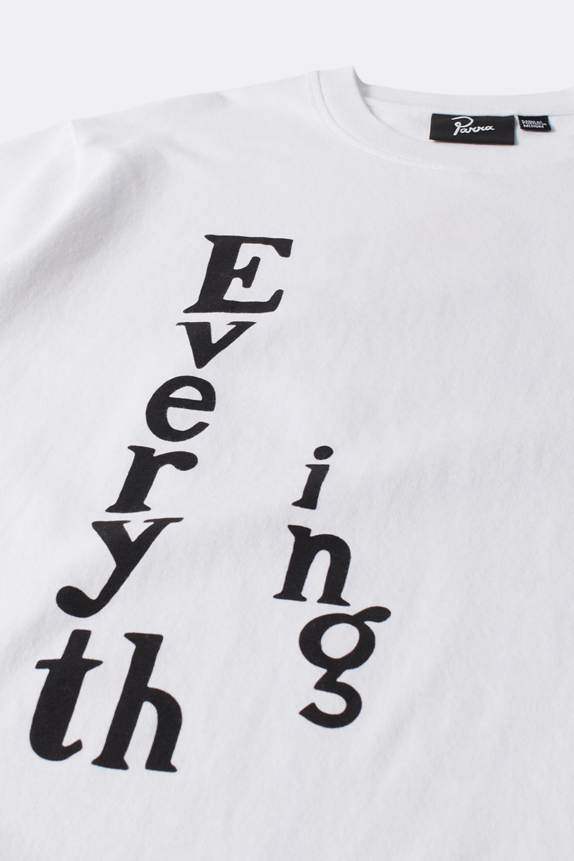 By Parra Everything T-Shirt White | T-Shirt Sérigraphie Premium | Edgar Bdx