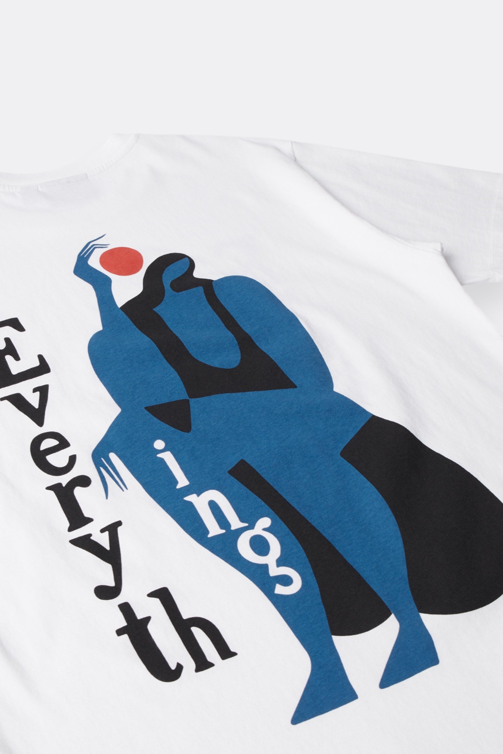 By Parra Everything T-Shirt White | T-Shirt Sérigraphie Premium | Edgar Bdx