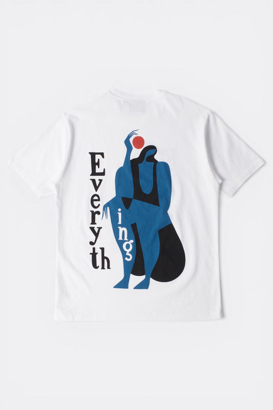 By Parra Everything T-Shirt White | T-Shirt Sérigraphie Premium | Edgar Bdx
