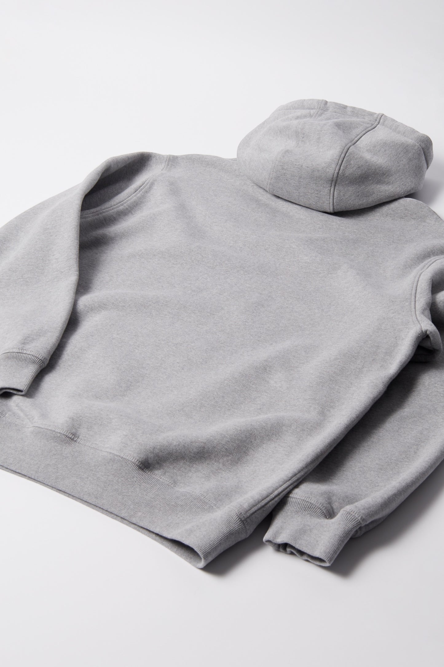 By Parra Gapped Hooded Sweatshirt Grey | Sweat Capuche Premium | Edgar Bdx