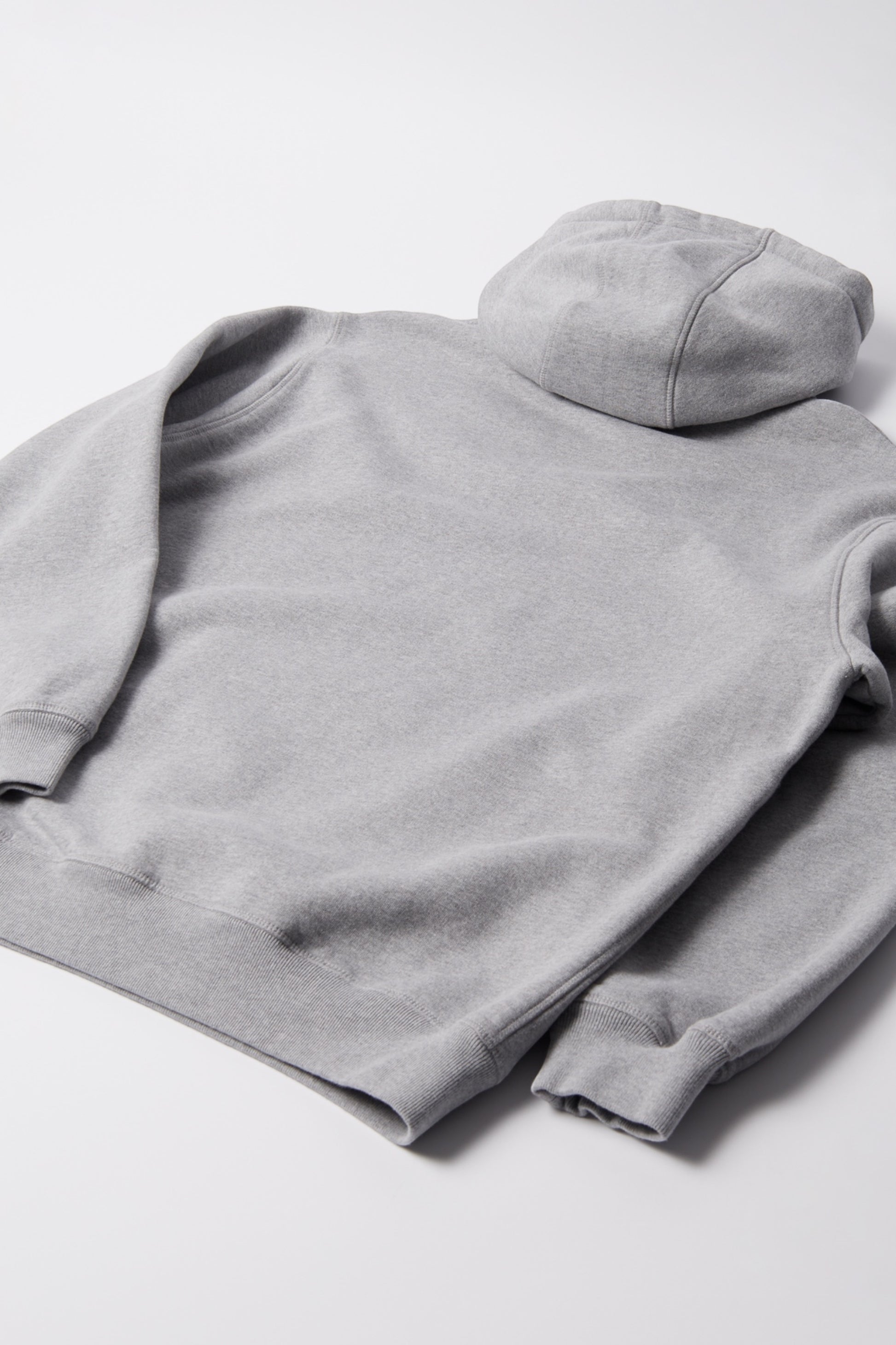 By Parra Gapped Hooded Sweatshirt Grey | Sweat Capuche Premium | Edgar Bdx