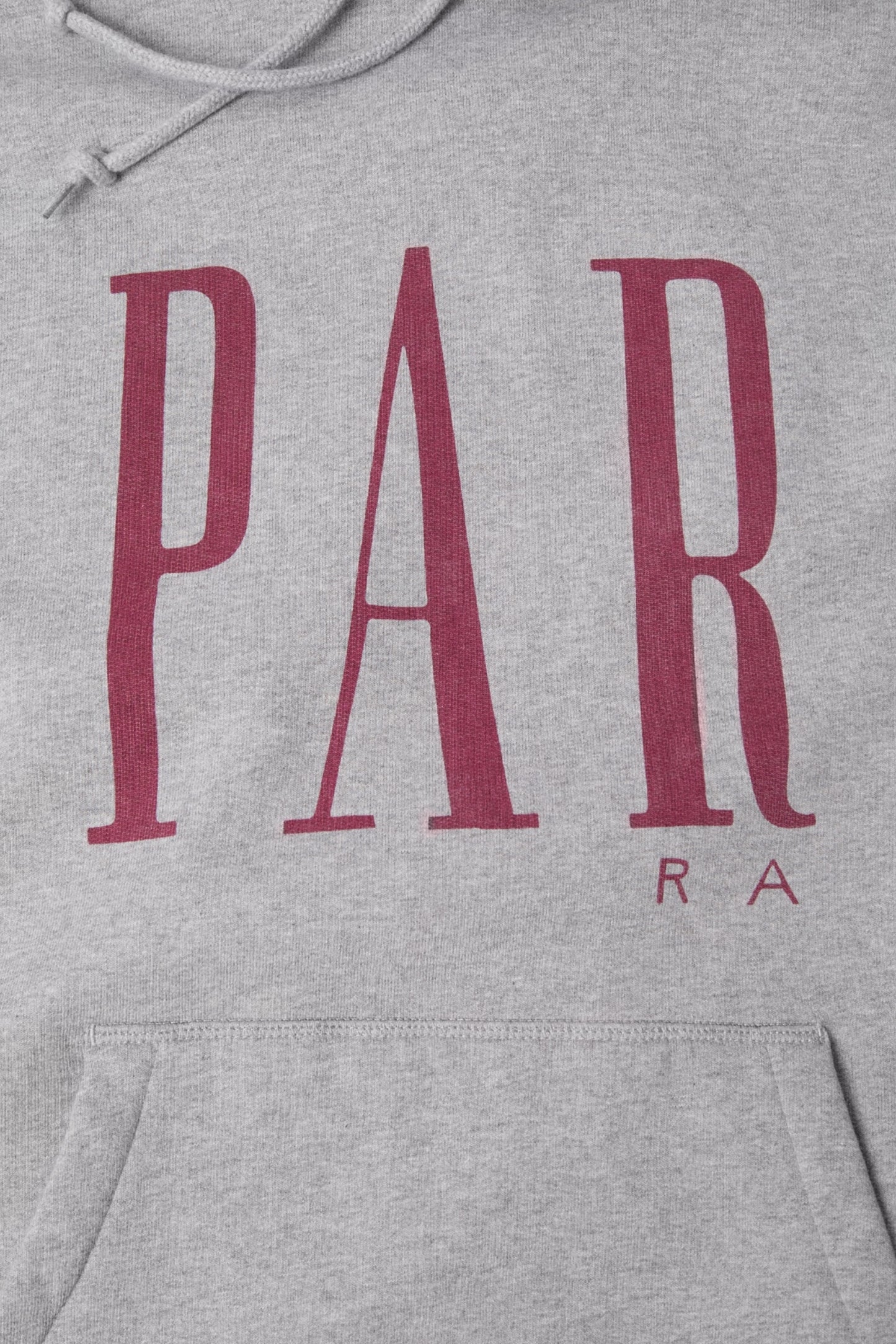 By Parra Gapped Hooded Sweatshirt Grey | Sweat Capuche Premium | Edgar Bdx