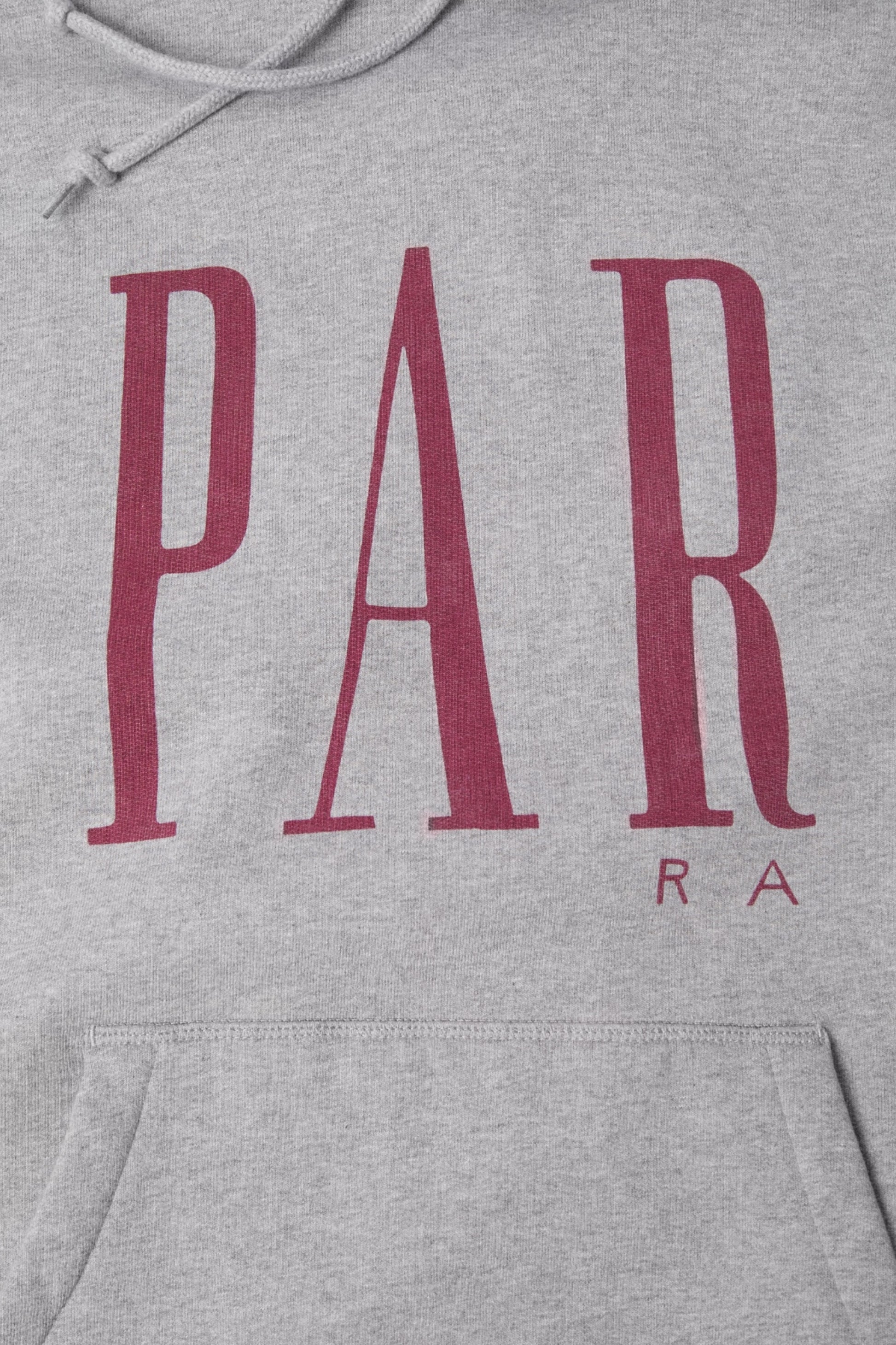 By Parra Gapped Hooded Sweatshirt Grey | Sweat Capuche Premium | Edgar Bdx