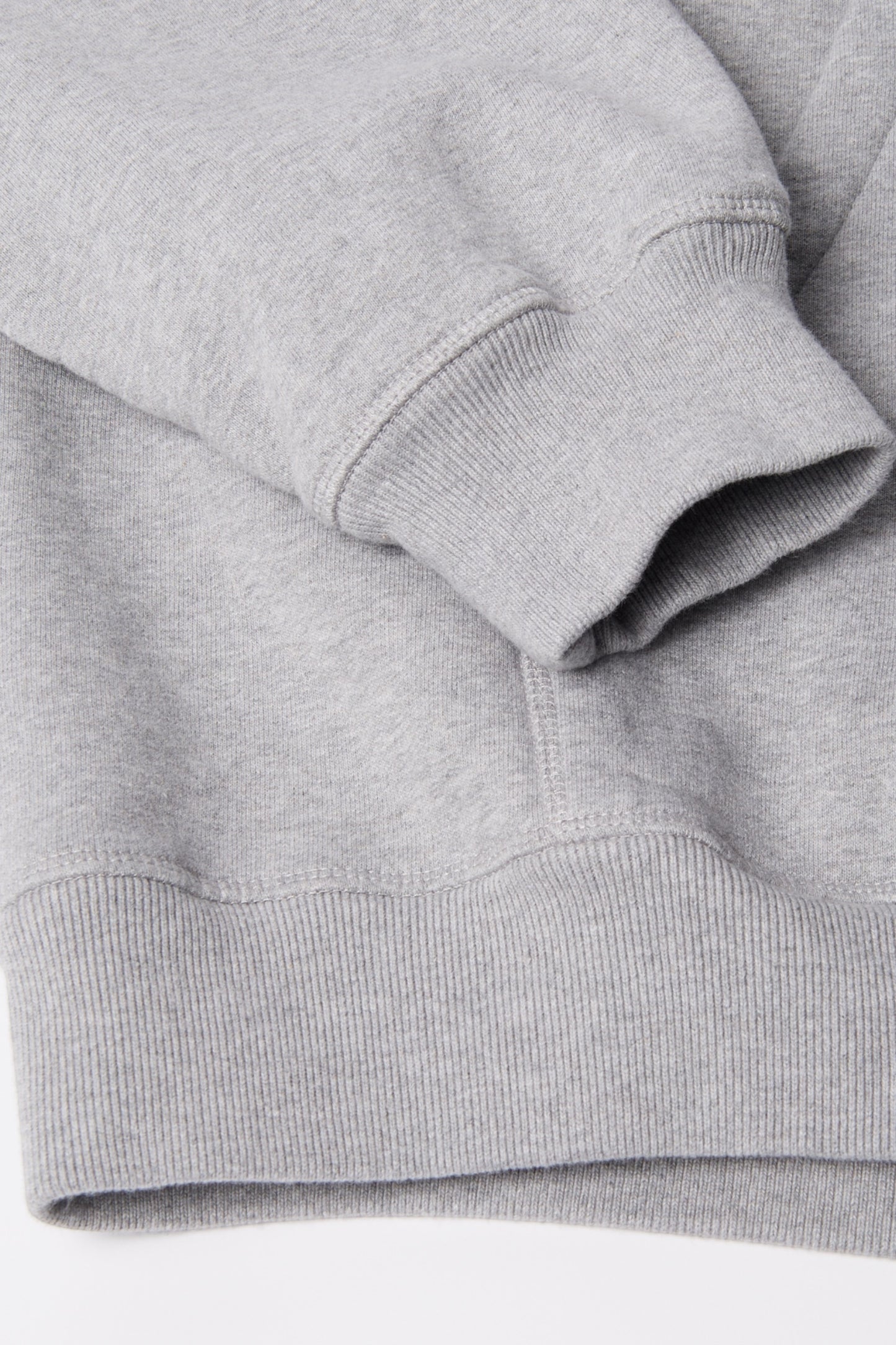 By Parra Gapped Hooded Sweatshirt Grey | Sweat Capuche Premium | Edgar Bdx