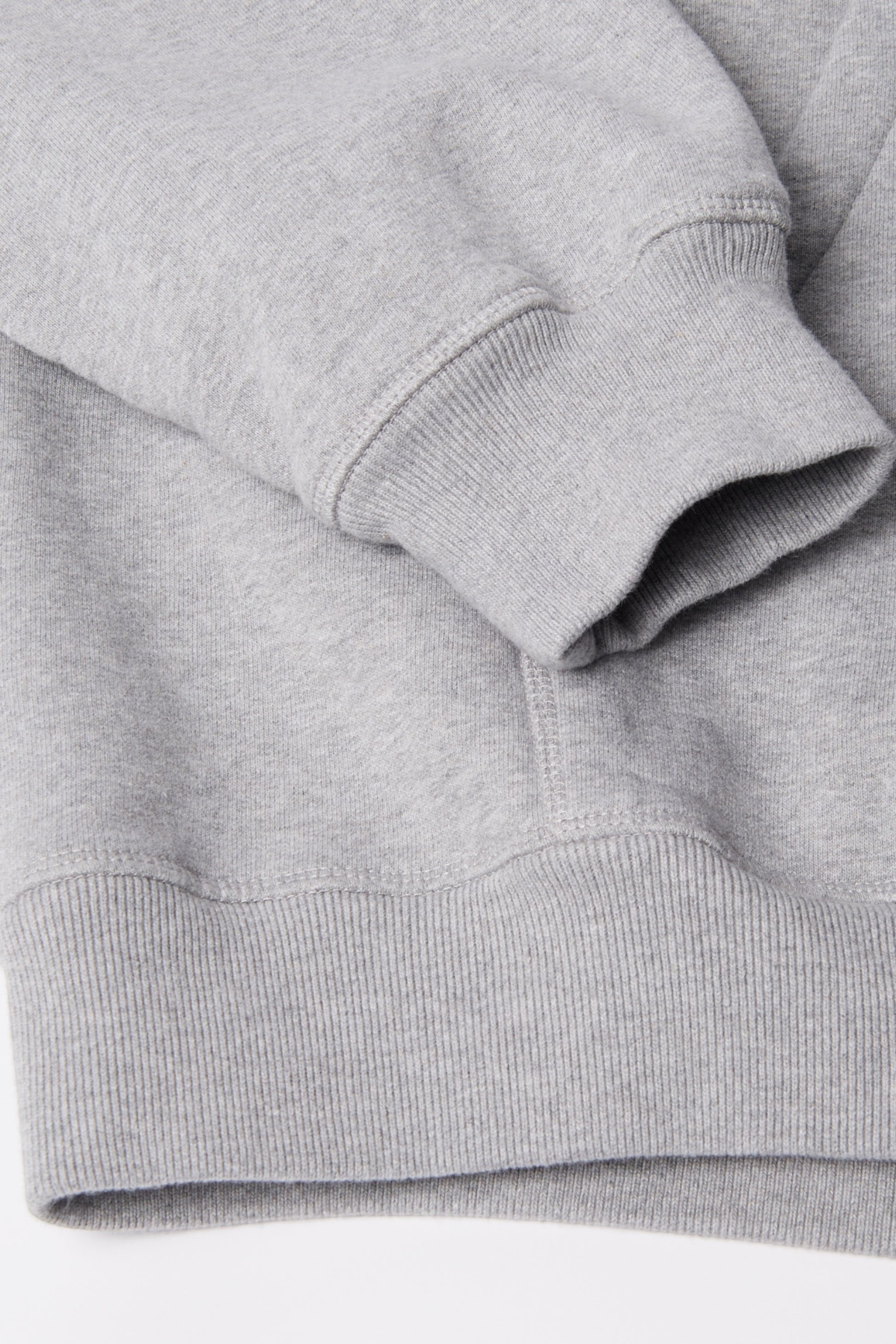 By Parra Gapped Hooded Sweatshirt Grey | Sweat Capuche Premium | Edgar Bdx