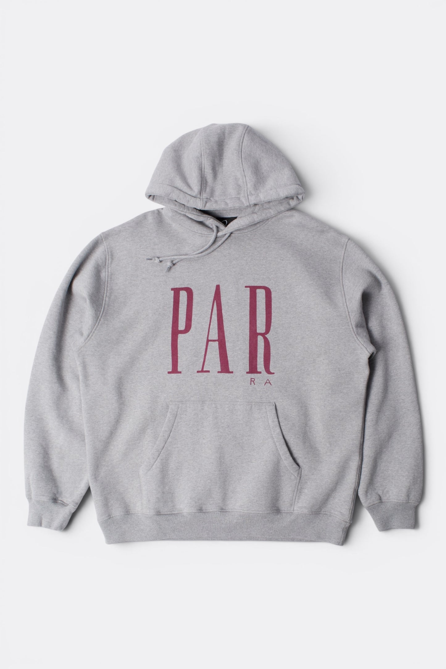By Parra Gapped Hooded Sweatshirt Grey | Sweat Capuche Premium | Edgar Bdx