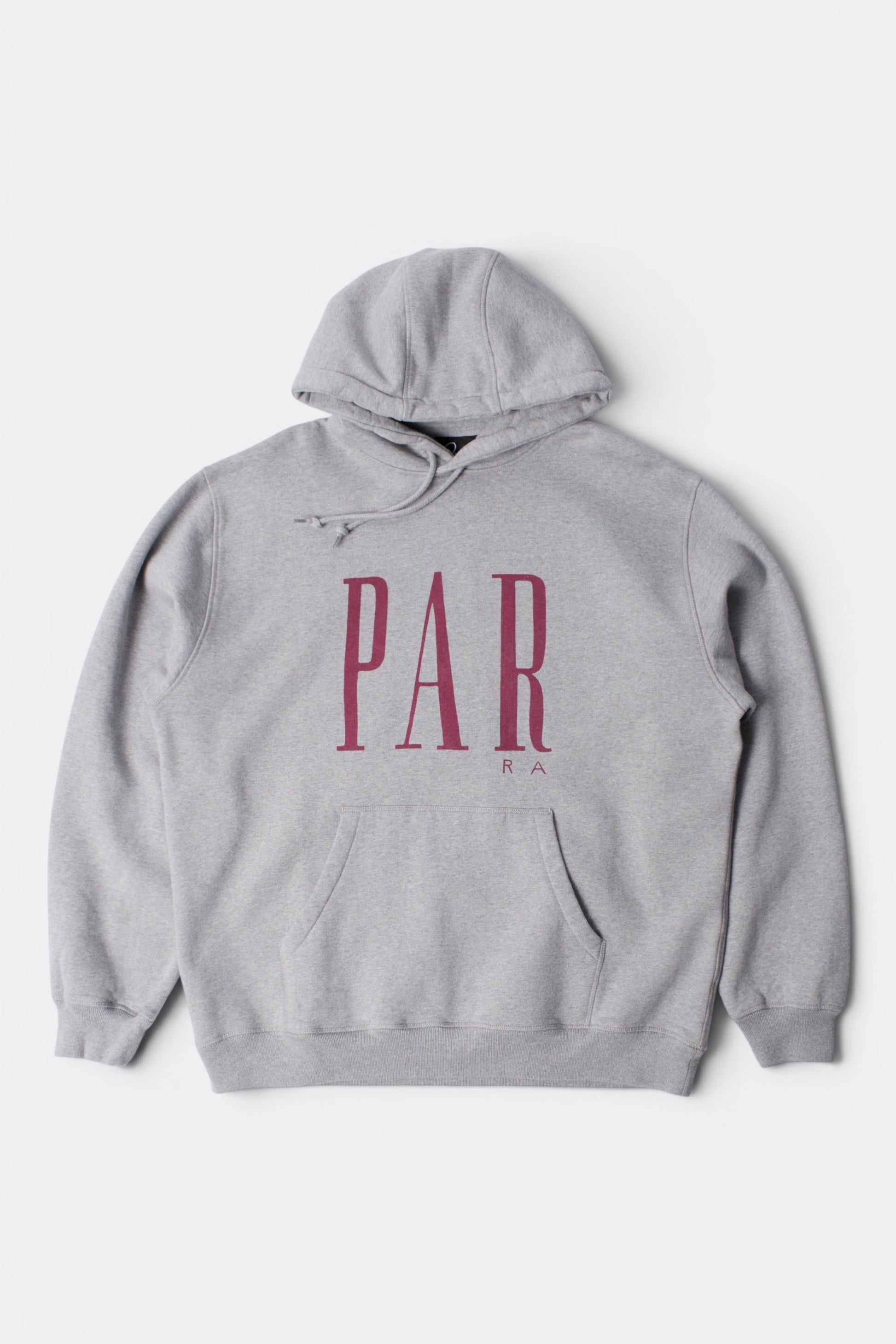 By Parra Gapped Hooded Sweatshirt Grey | Sweat Capuche Premium | Edgar Bdx