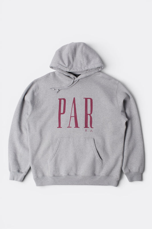 By Parra Gapped Hooded Sweatshirt Grey | Sweat Capuche Premium | Edgar Bdx
