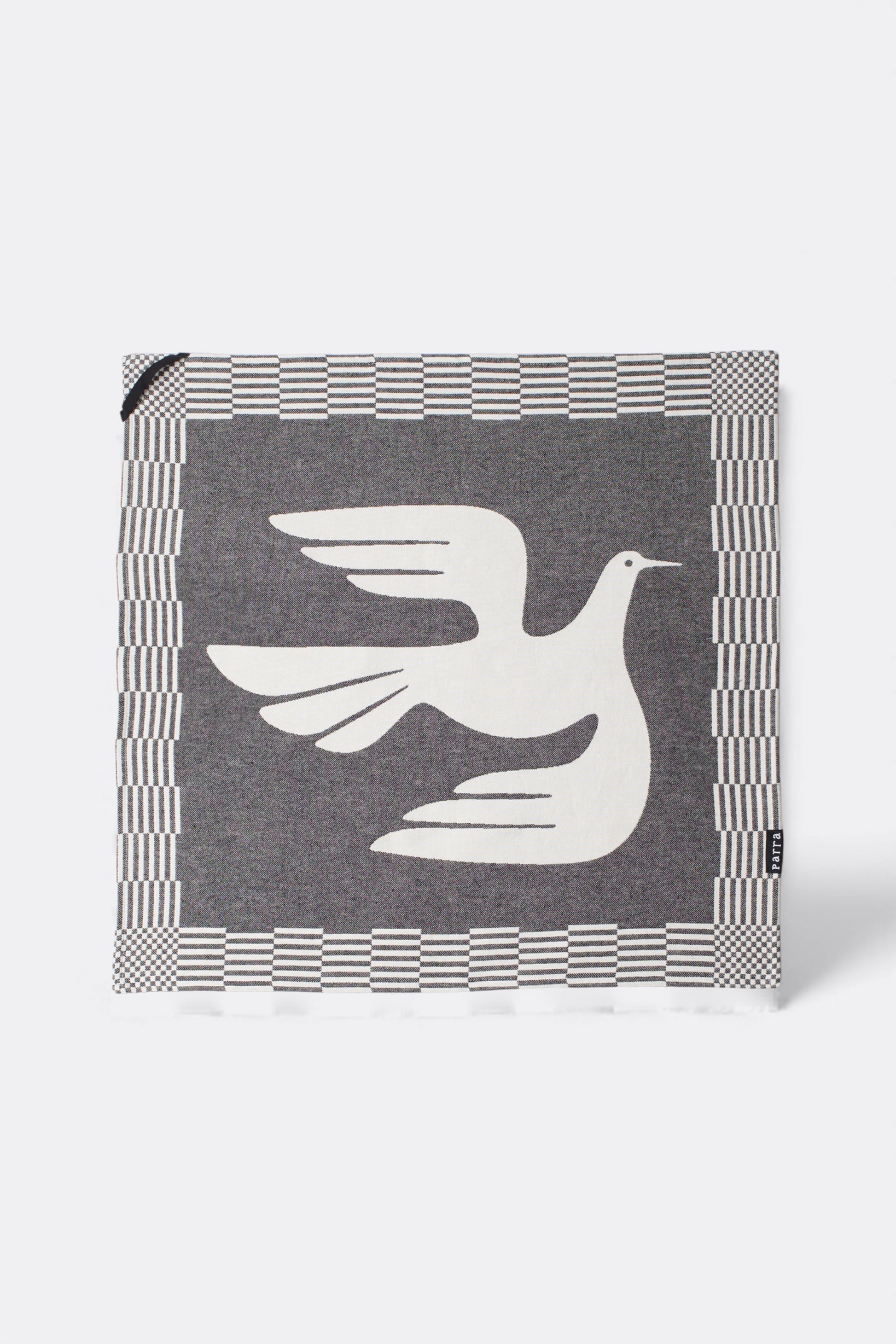 By Parra - Infinite Kitchen Bird Towel Set (Black)