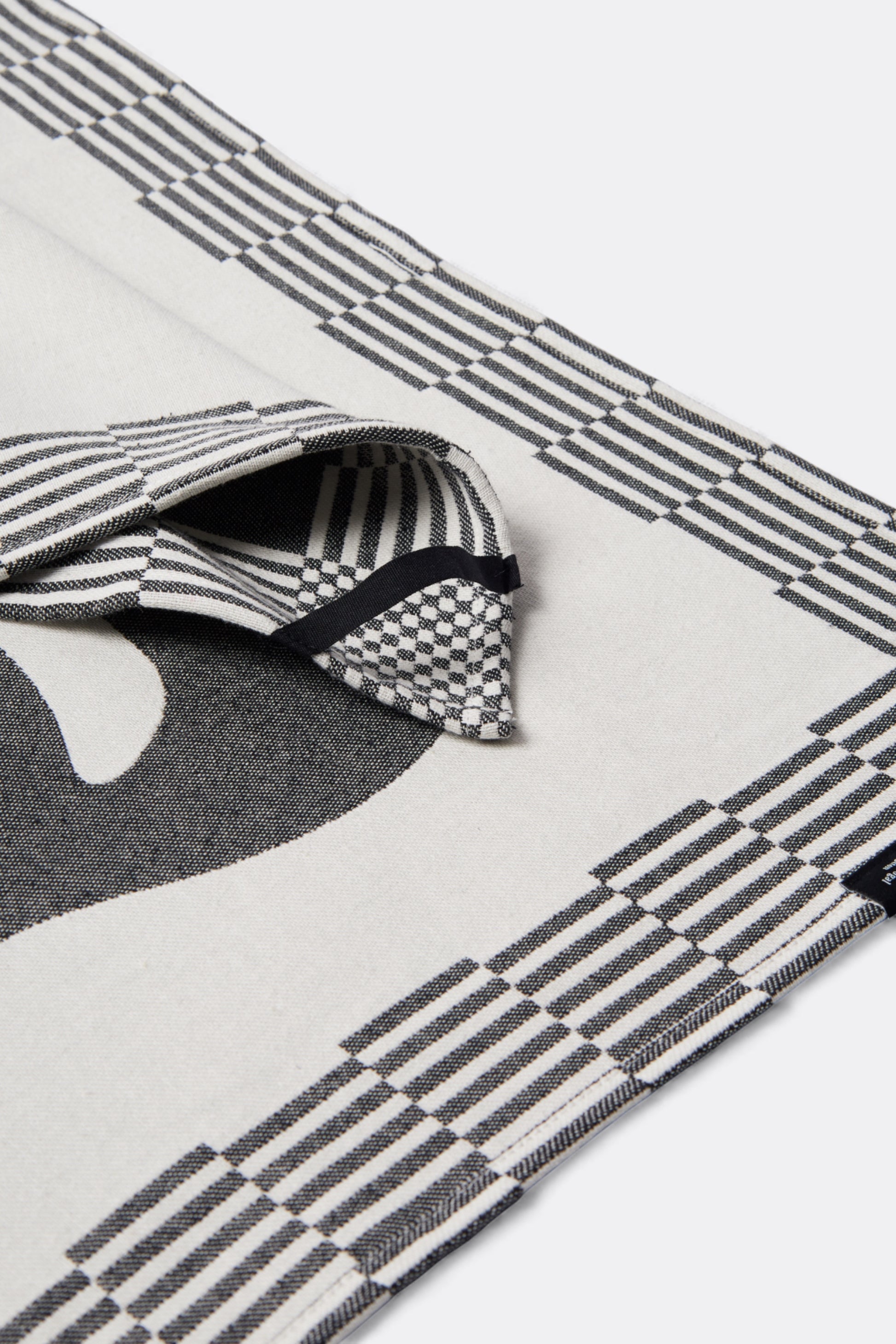 By Parra - Infinite Kitchen Bird Towel Set (Black)