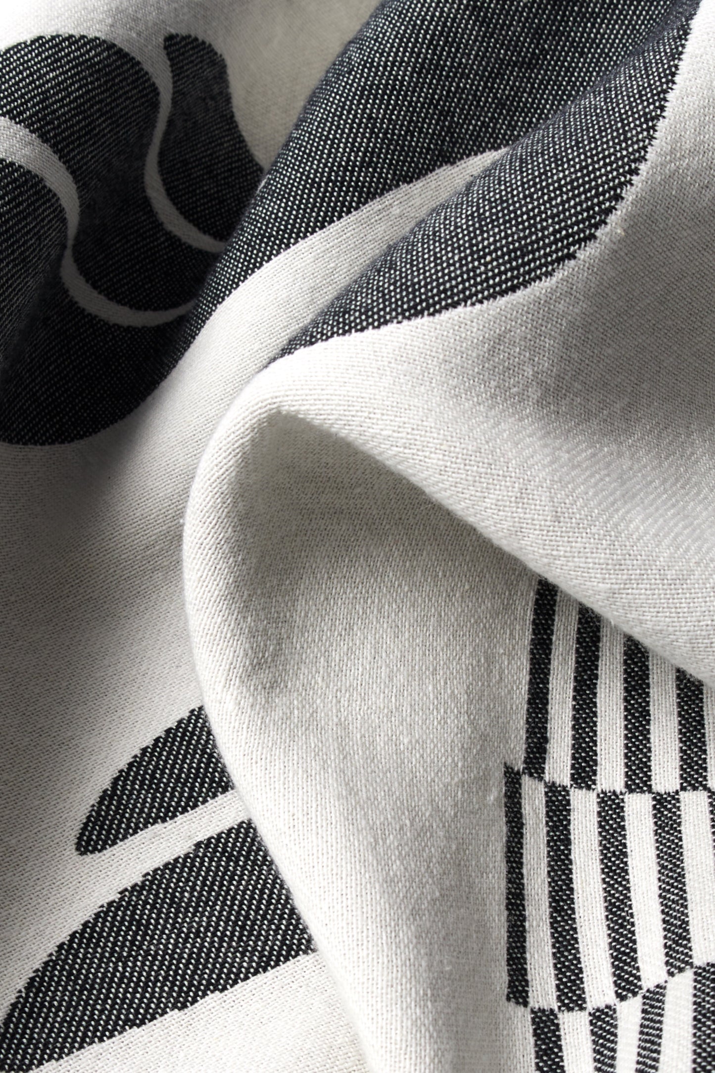 By Parra - Infinite Kitchen Bird Towel Set (Black)