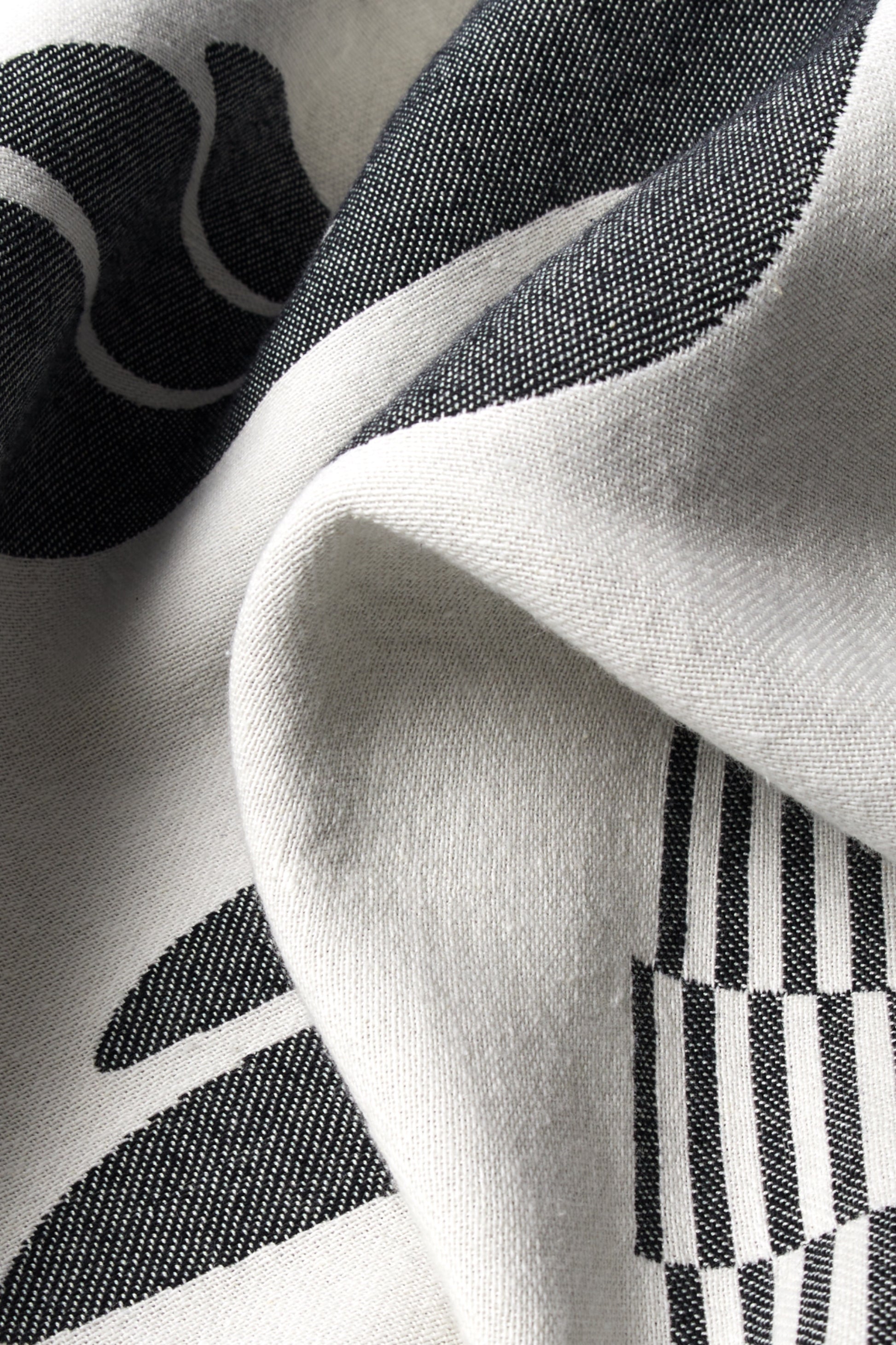 By Parra - Infinite Kitchen Bird Towel Set (Black)