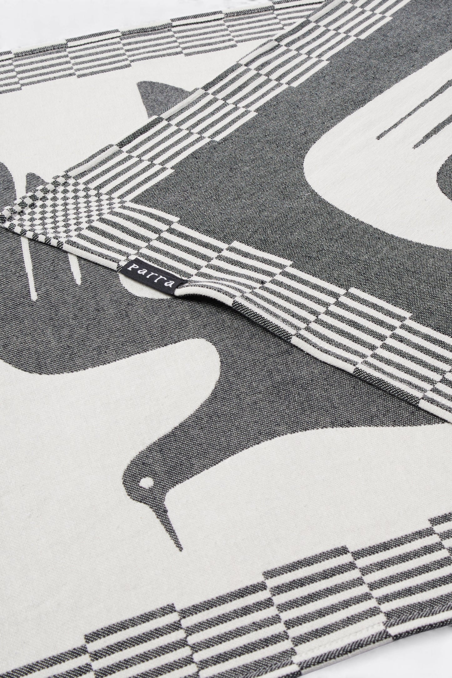 By Parra - Infinite Kitchen Bird Towel Set (Black)