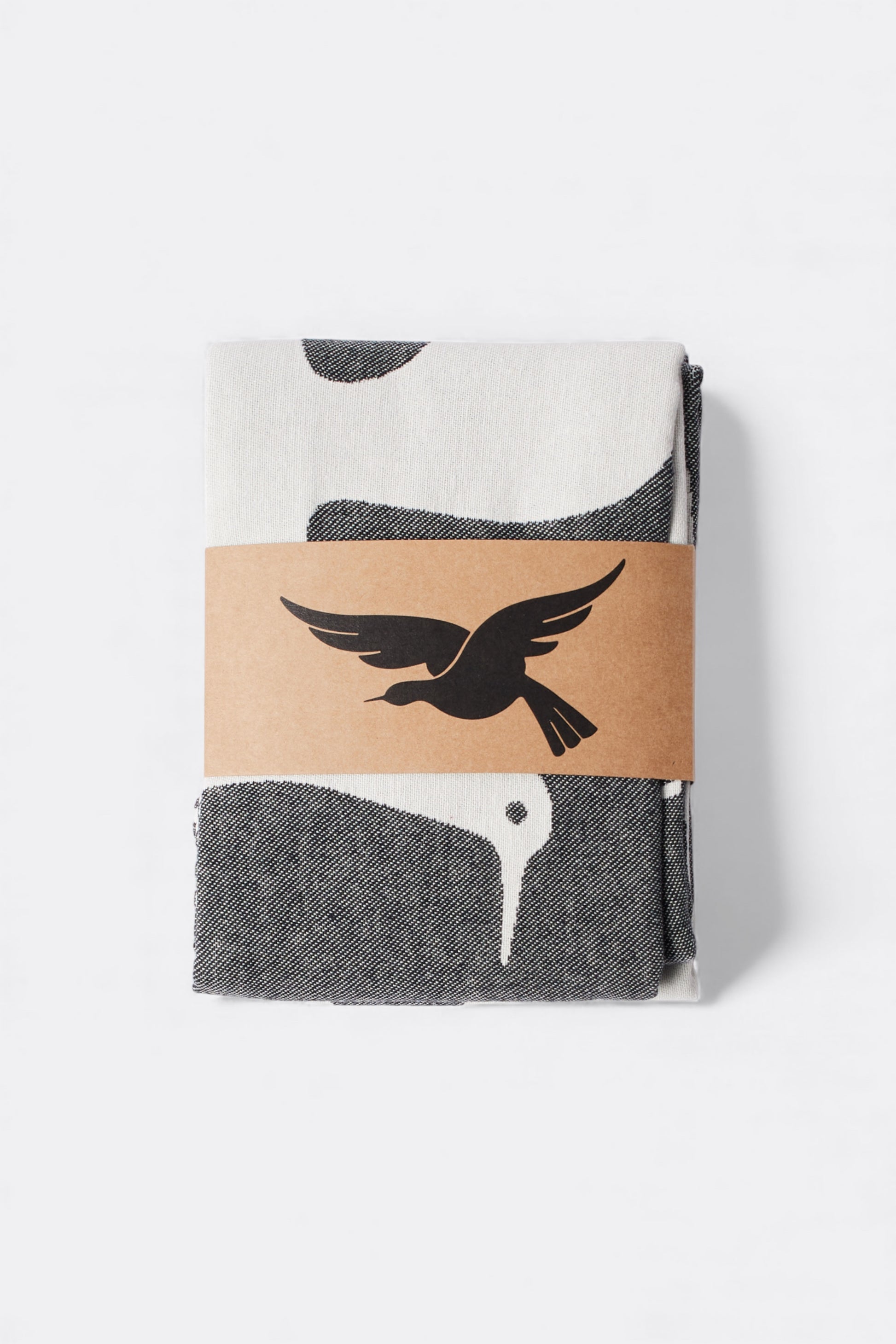 By Parra - Infinite Kitchen Bird Towel Set (Black)
