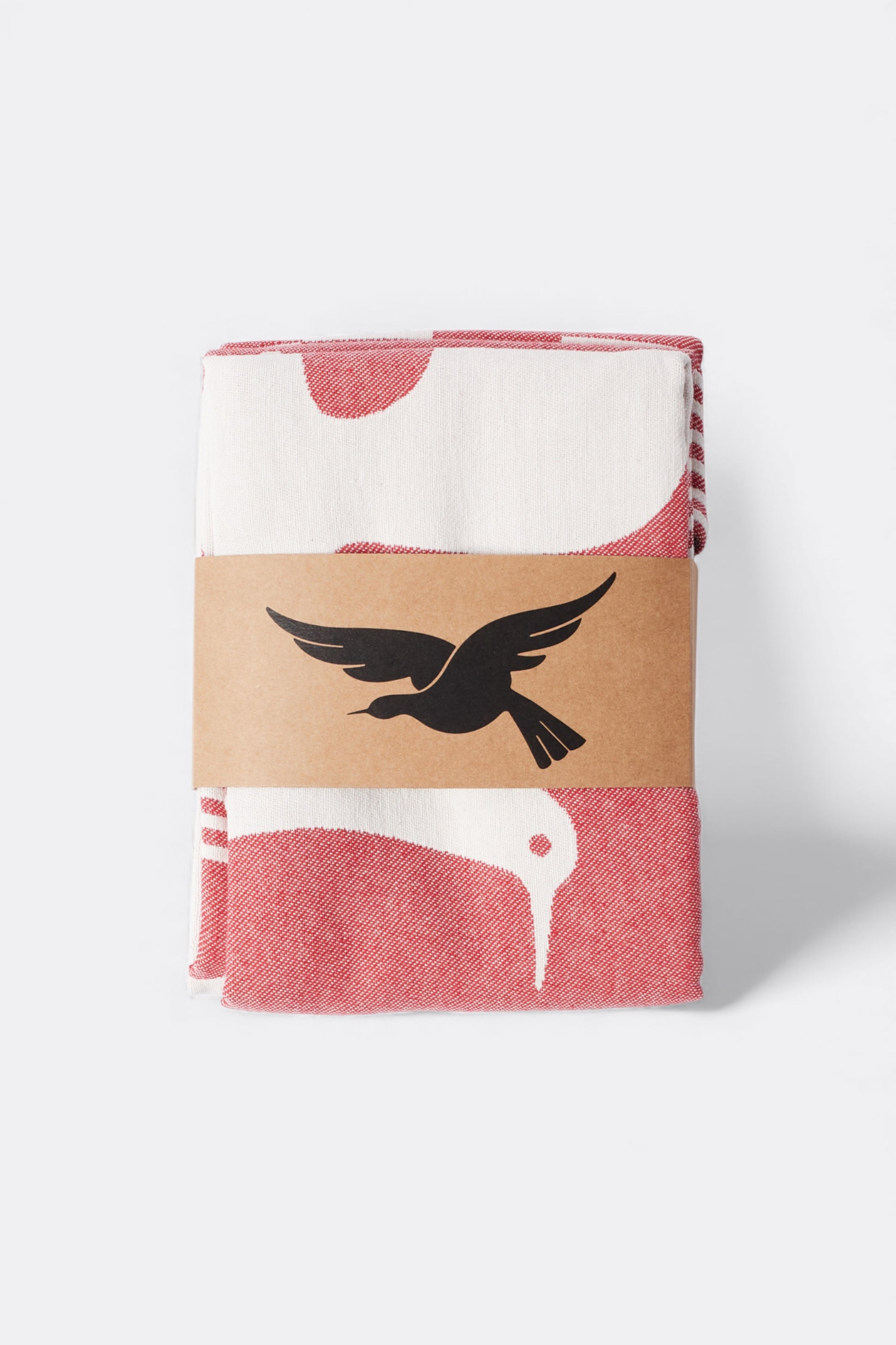 By Parra - Infinite Kitchen Bird Towel Set (Red)