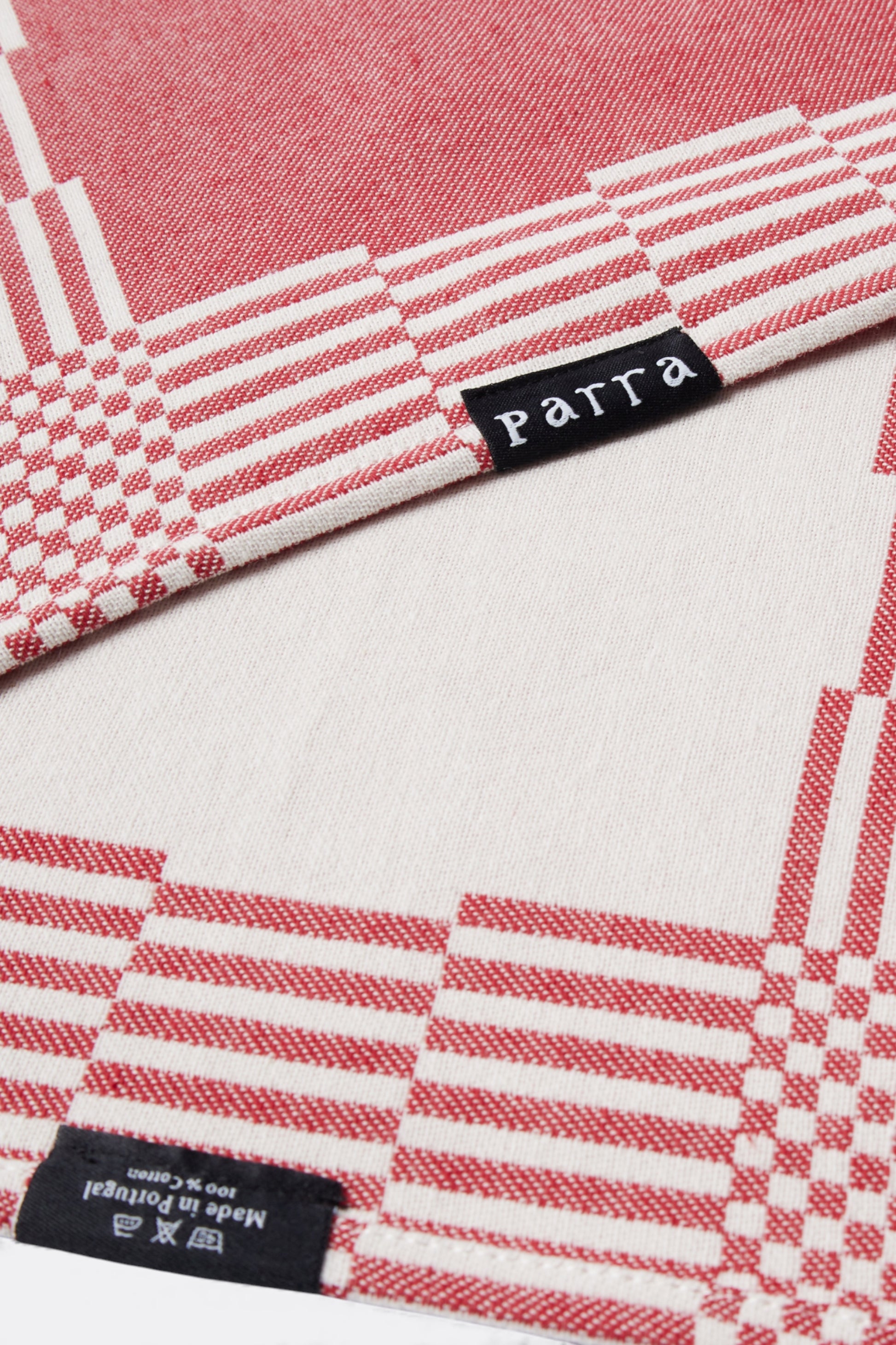 By Parra - Infinite Kitchen Bird Towel Set (Red)