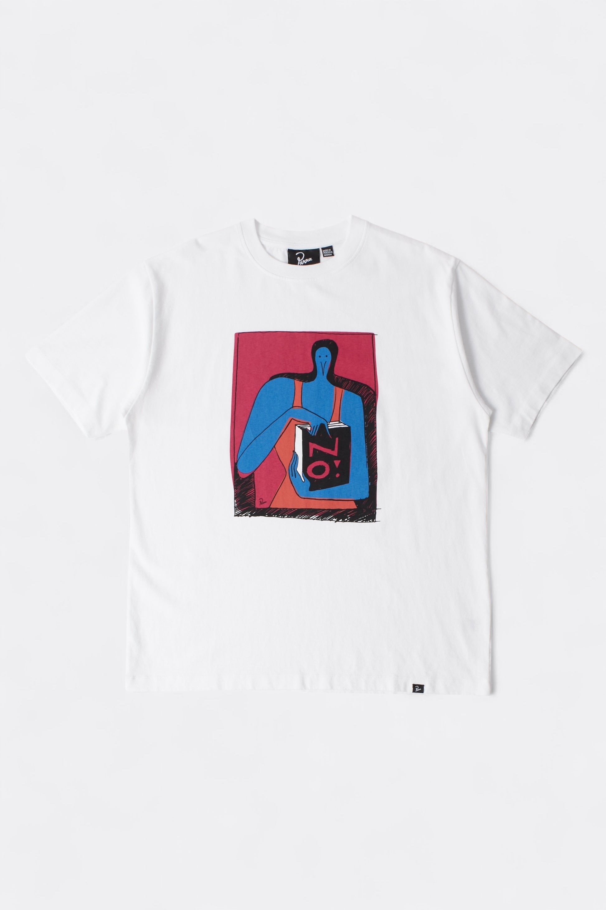 By Parra - No Books T-Shirt (White)