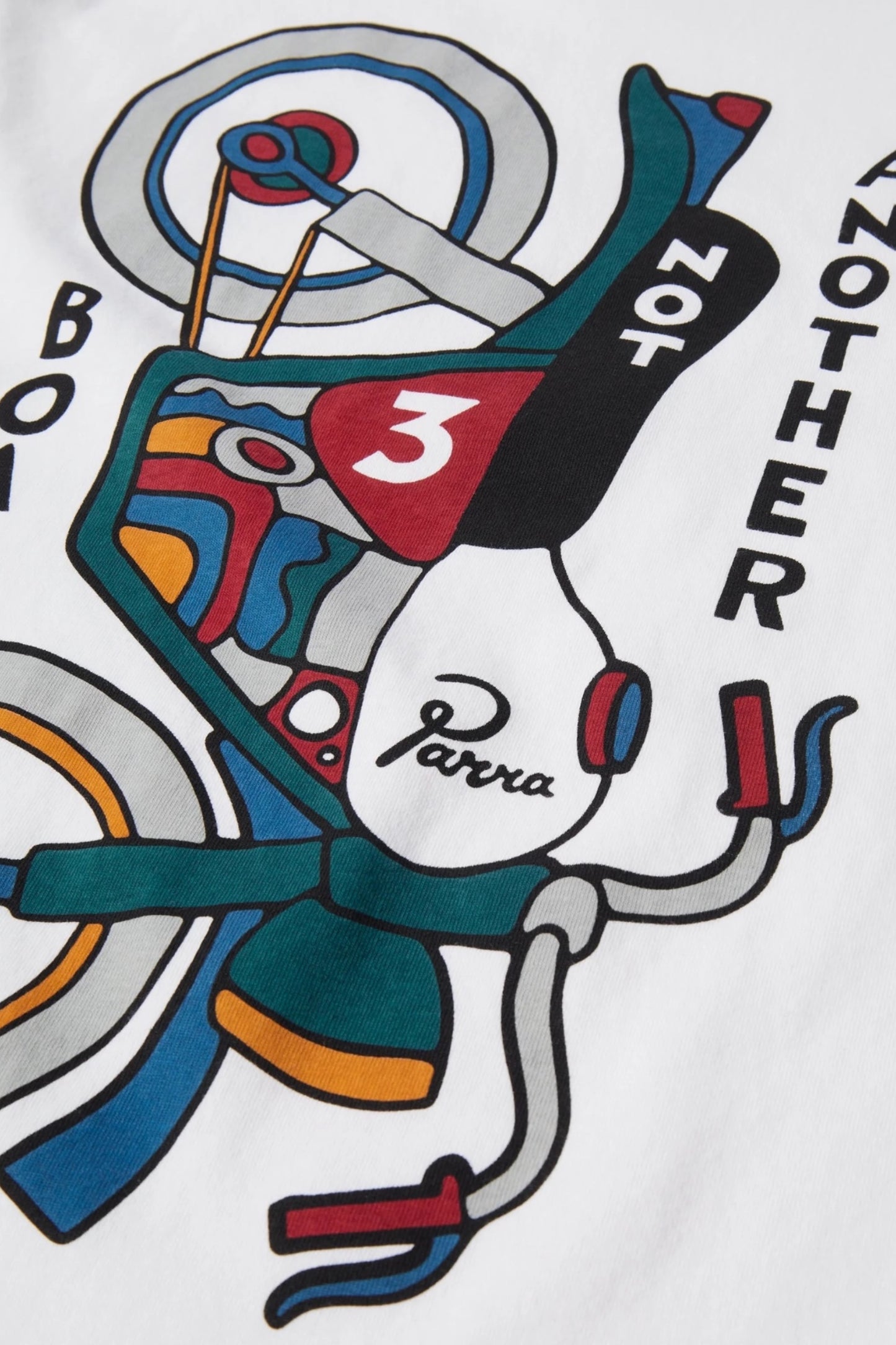 BY PARRA Not Another Boat T-Shirt White | T-Shirt Sérigraphie Premium | Edgar Bdx