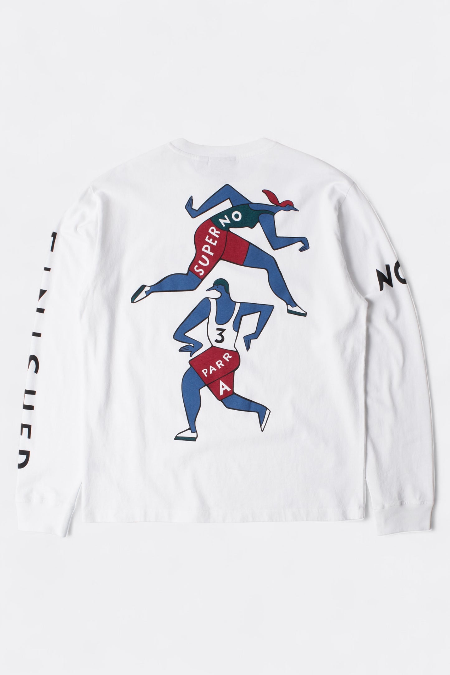 By Parra - Not Finished Long Sleeve T-Shirt (White)