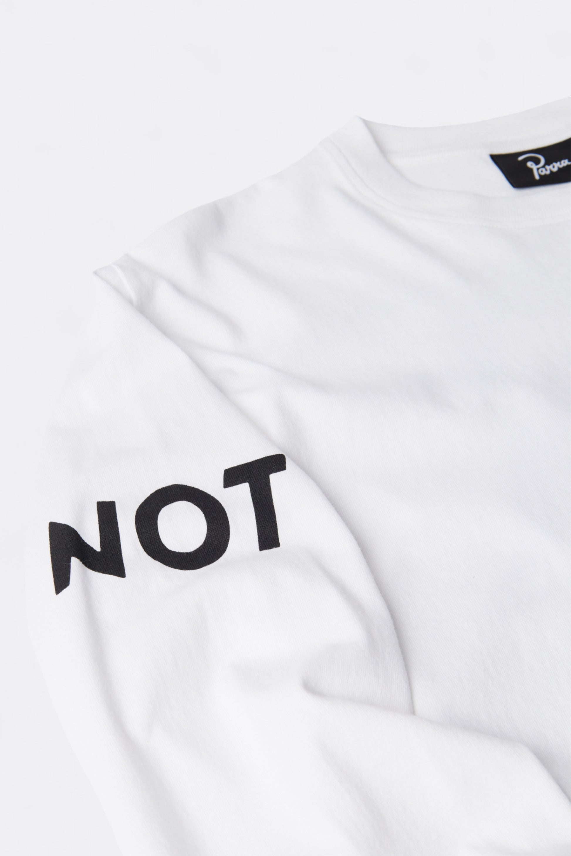 By Parra - Not Finished Long Sleeve T-Shirt (White)