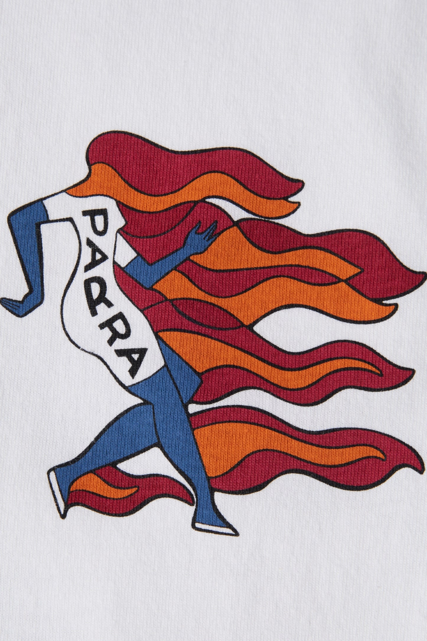 By Parra - Not Finished Long Sleeve T-Shirt (White)