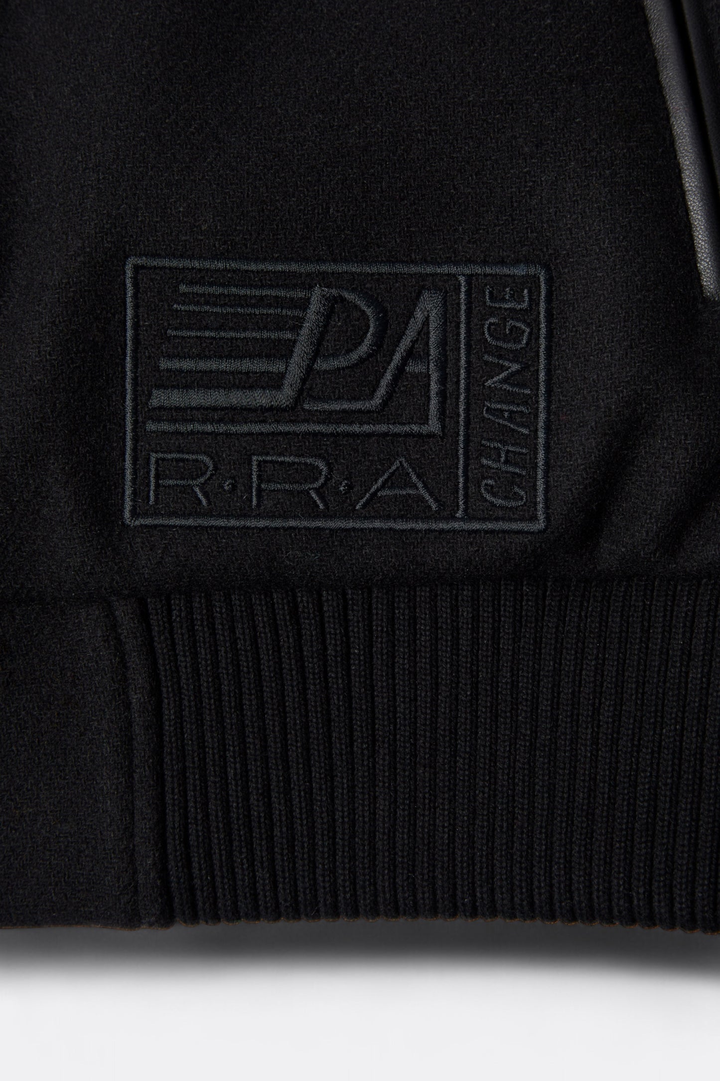 By Parra - Not Movie Quality Varsity Jacket (Black)