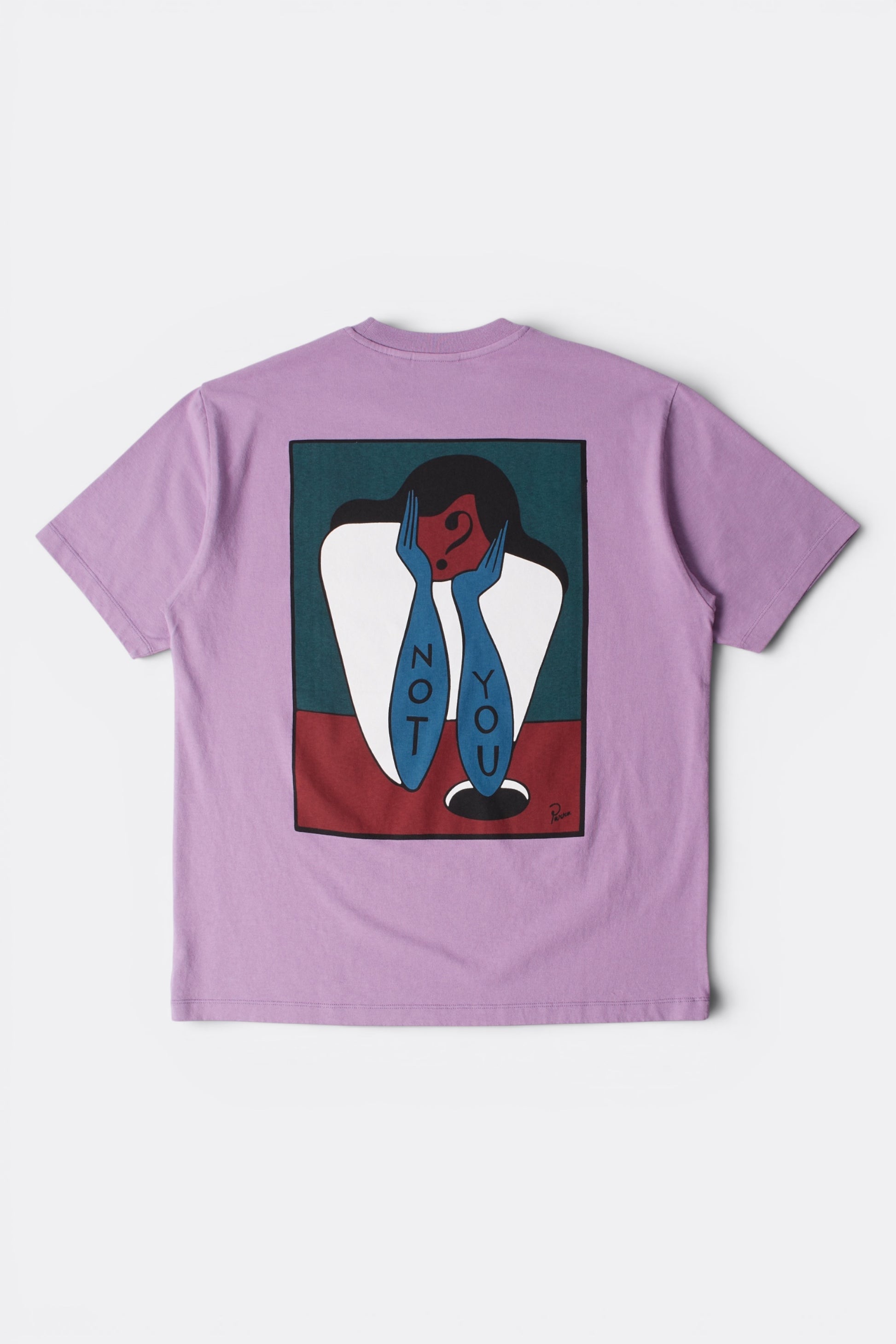 By Parra Not You T-Shirt Purple | T-Shirt Sérigraphie Premium | Edgar Bdx