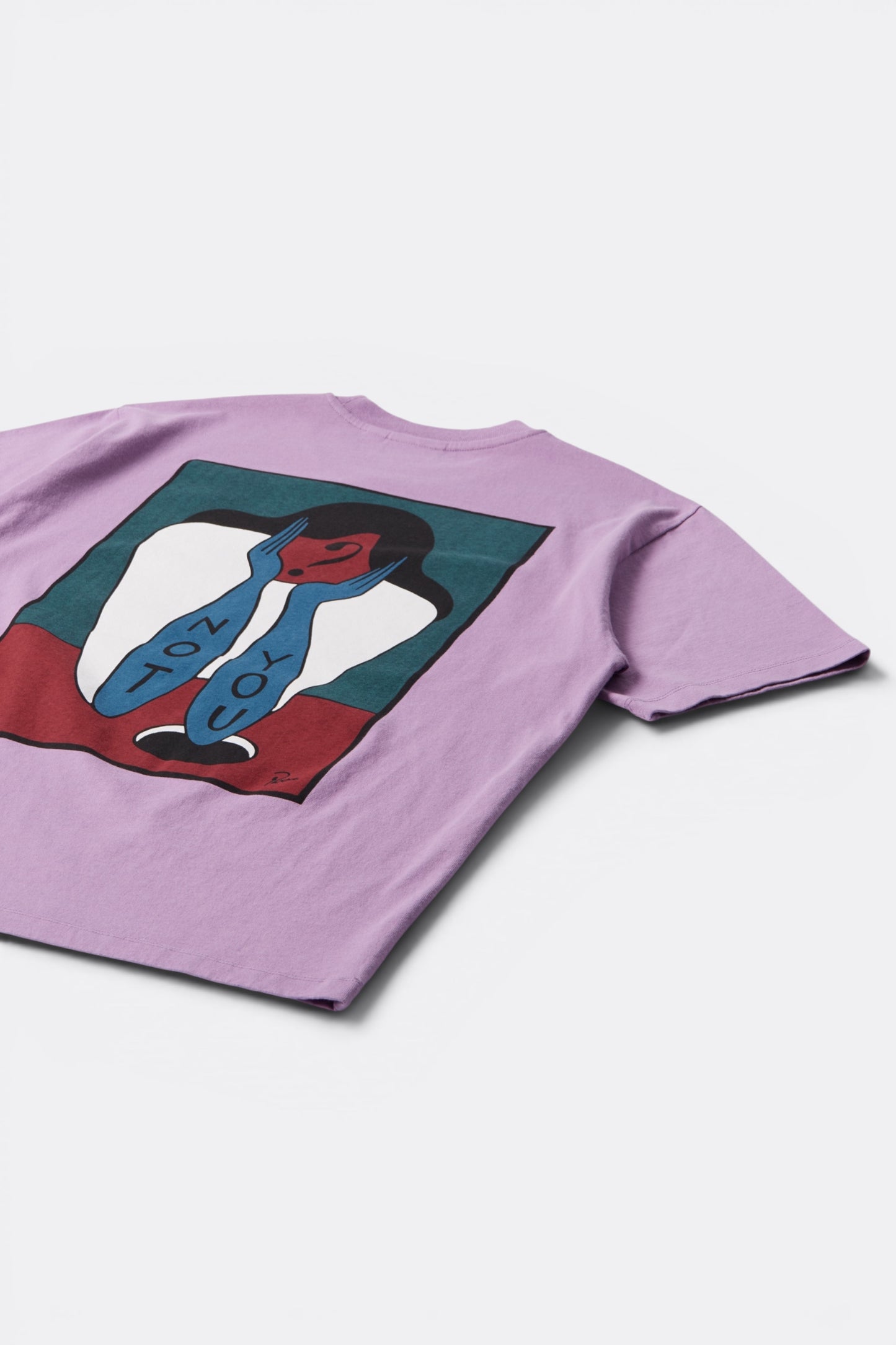 By Parra Not You T-Shirt Purple | T-Shirt Sérigraphie Premium | Edgar Bdx