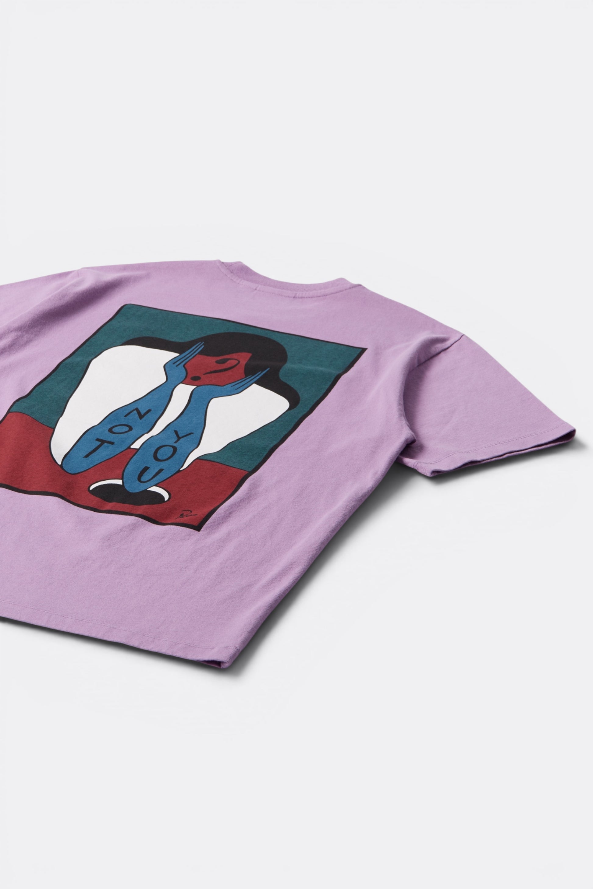 By Parra Not You T-Shirt Purple | T-Shirt Sérigraphie Premium | Edgar Bdx