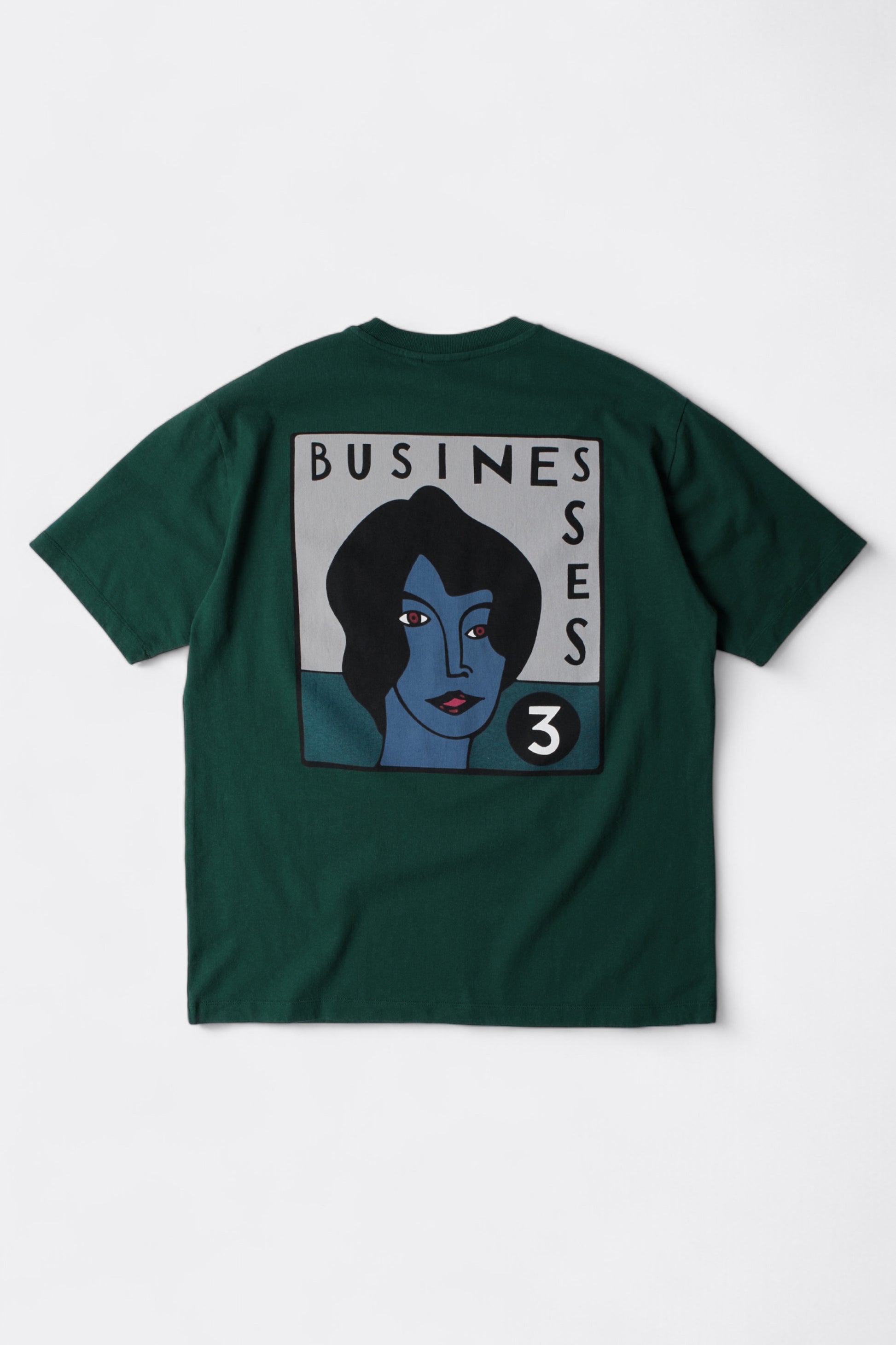 By Parra - Nothing Please T-Shirt (Pine Green)