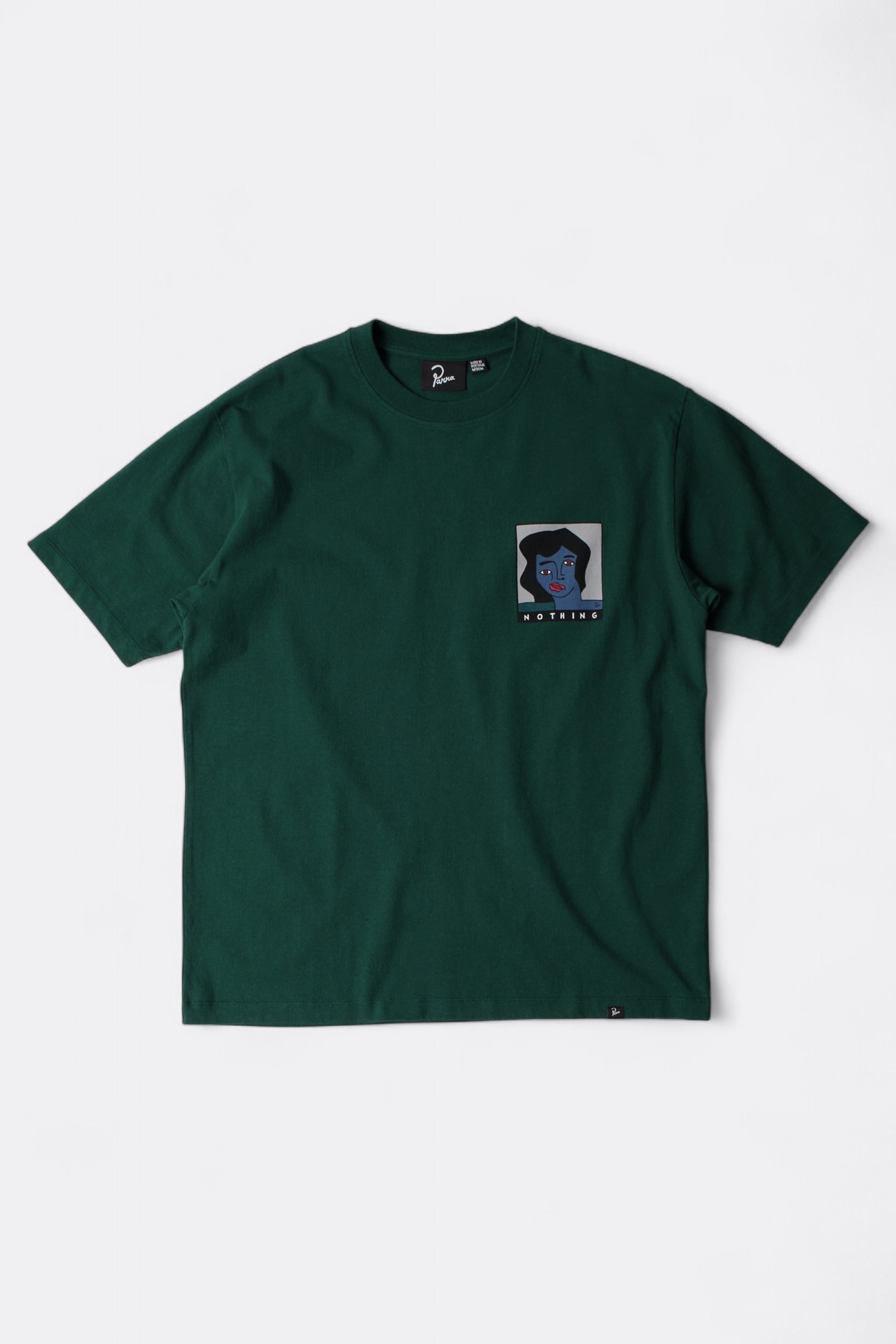 By Parra - Nothing Please T-Shirt (Pine Green)
