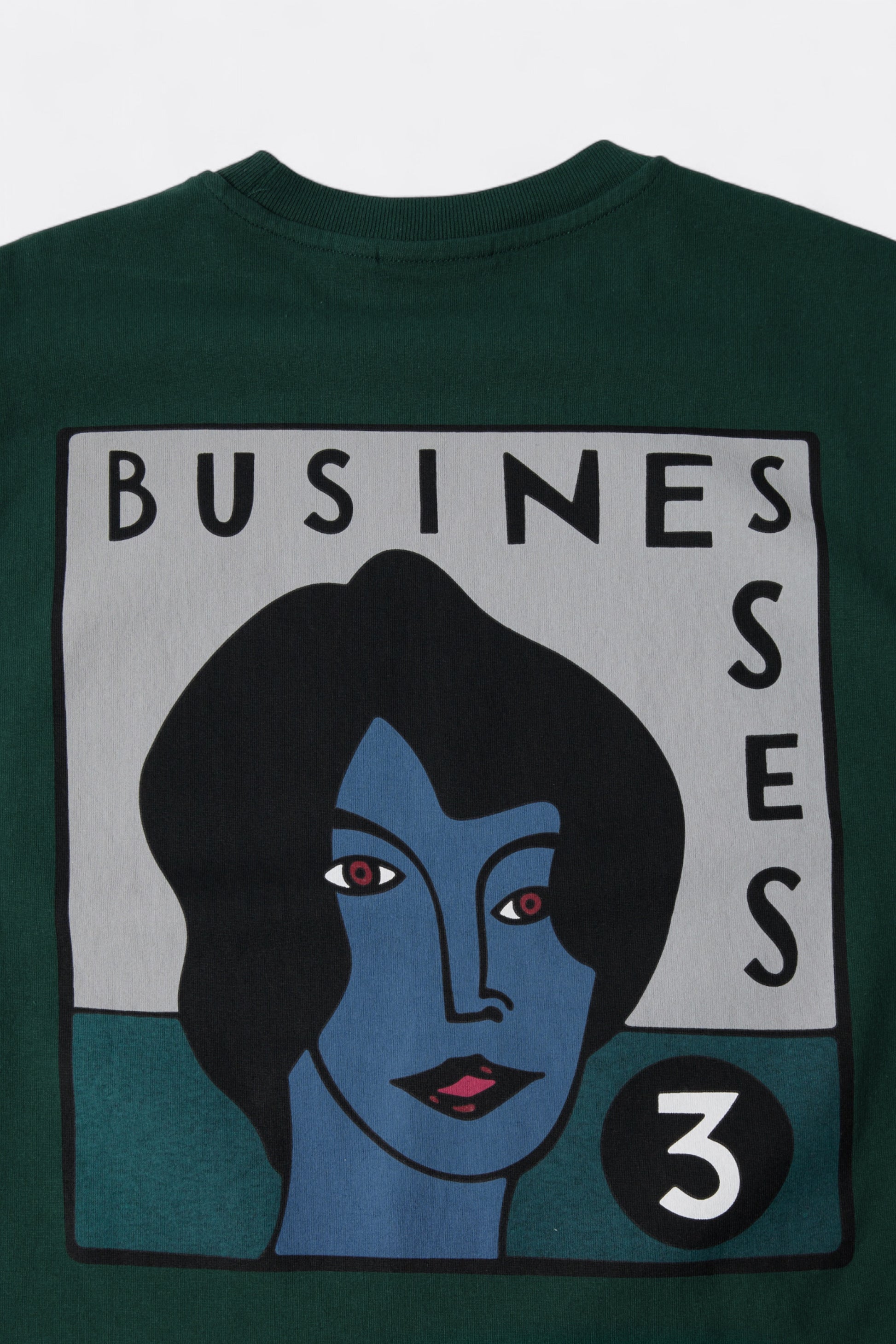 By Parra - Nothing Please T-Shirt (Pine Green)