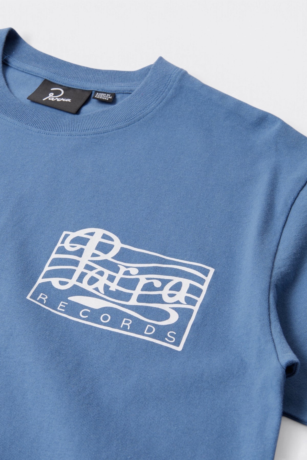 BY PARRA Parra Records T-Shirt Blue | Edgar Bdx