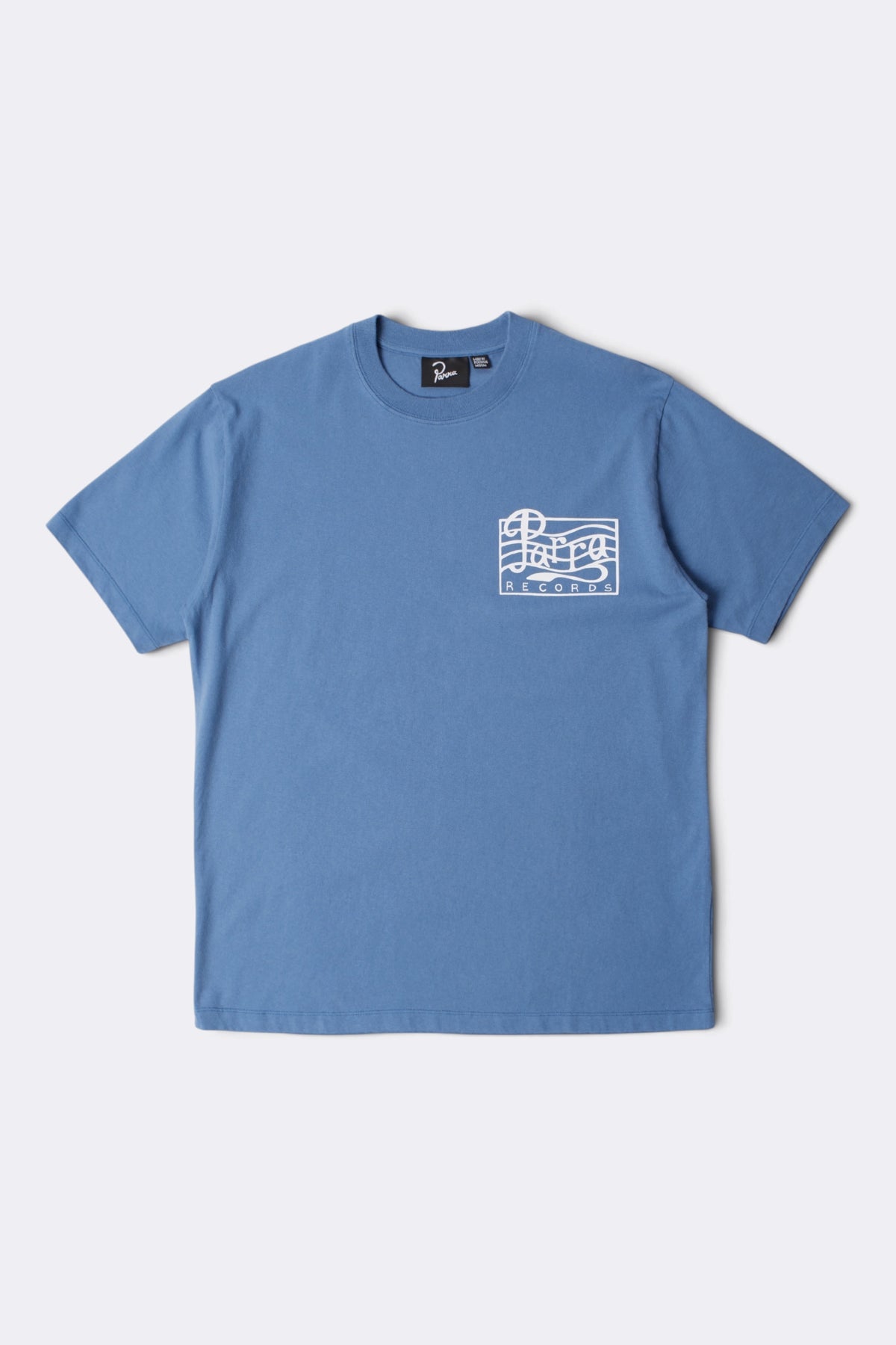 BY PARRA Parra Records T-Shirt Blue | Edgar Bdx