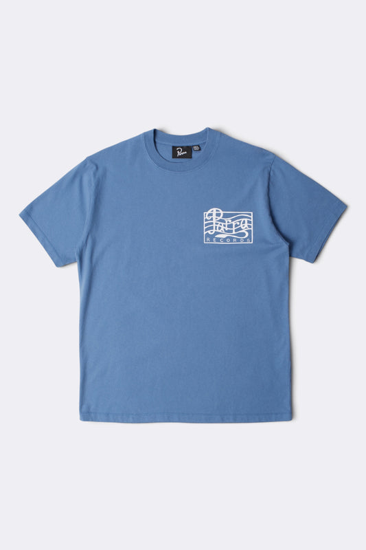 BY PARRA Parra Records T-Shirt Blue | Edgar Bdx
