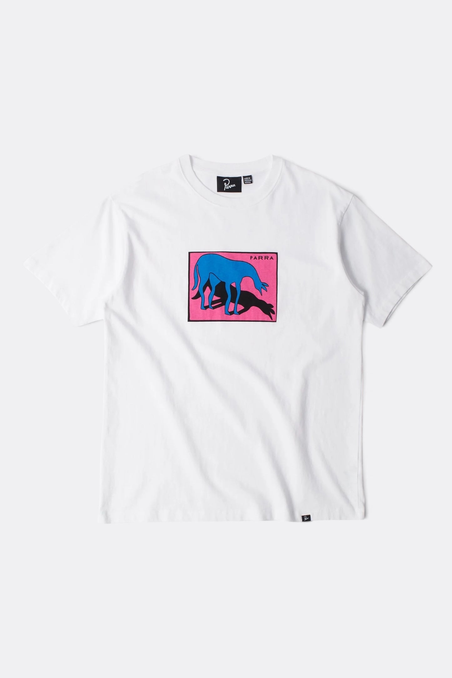 BY PARRA Sad Horse T-Shirt White | T-Shirt Sérigraphie Premium | Edgar Bdx
