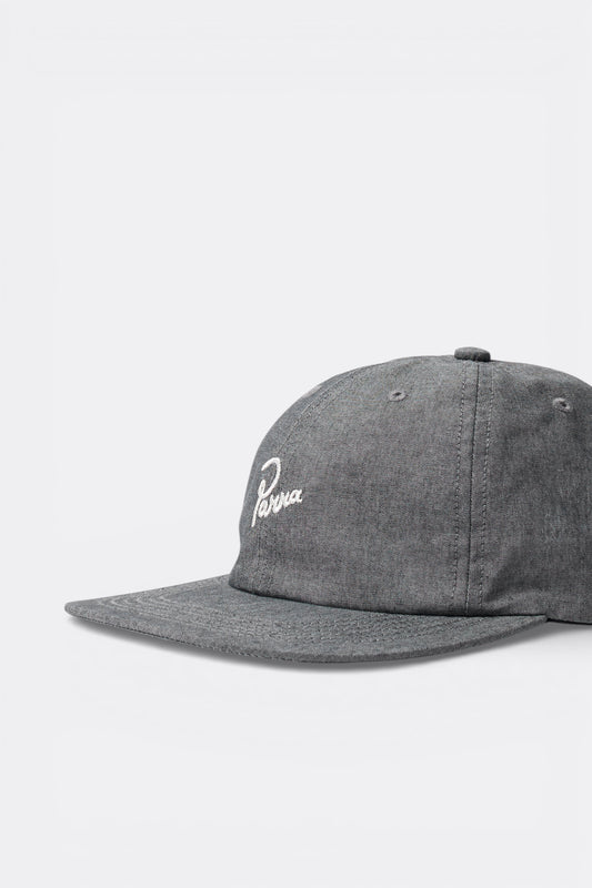 By Parra - Signature 6 Panel Hat (Black)