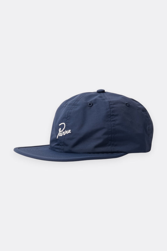 By Parra Signature 6 Panel Hat Blue | Casquette Nylon Cordura Californie | Edgar Bdx