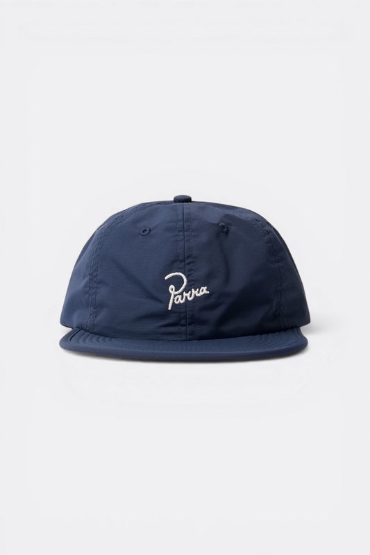 By Parra Signature 6 Panel Hat Blue | Casquette Nylon Cordura Californie | Edgar Bdx
