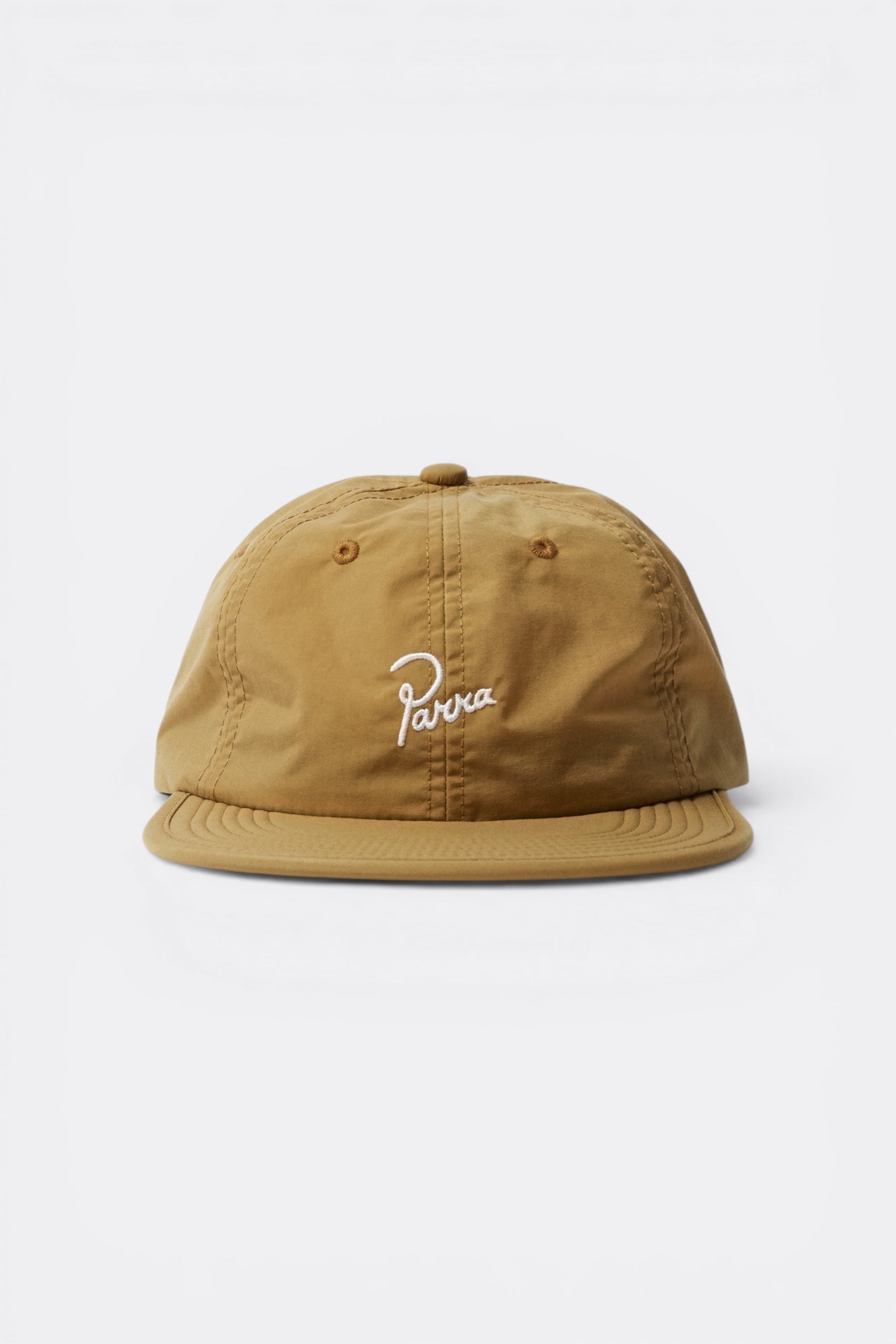 By Parra Signature 6 Panel Hat Brown | Casquette Nylon Cordura Californie | Edgar Bdx
