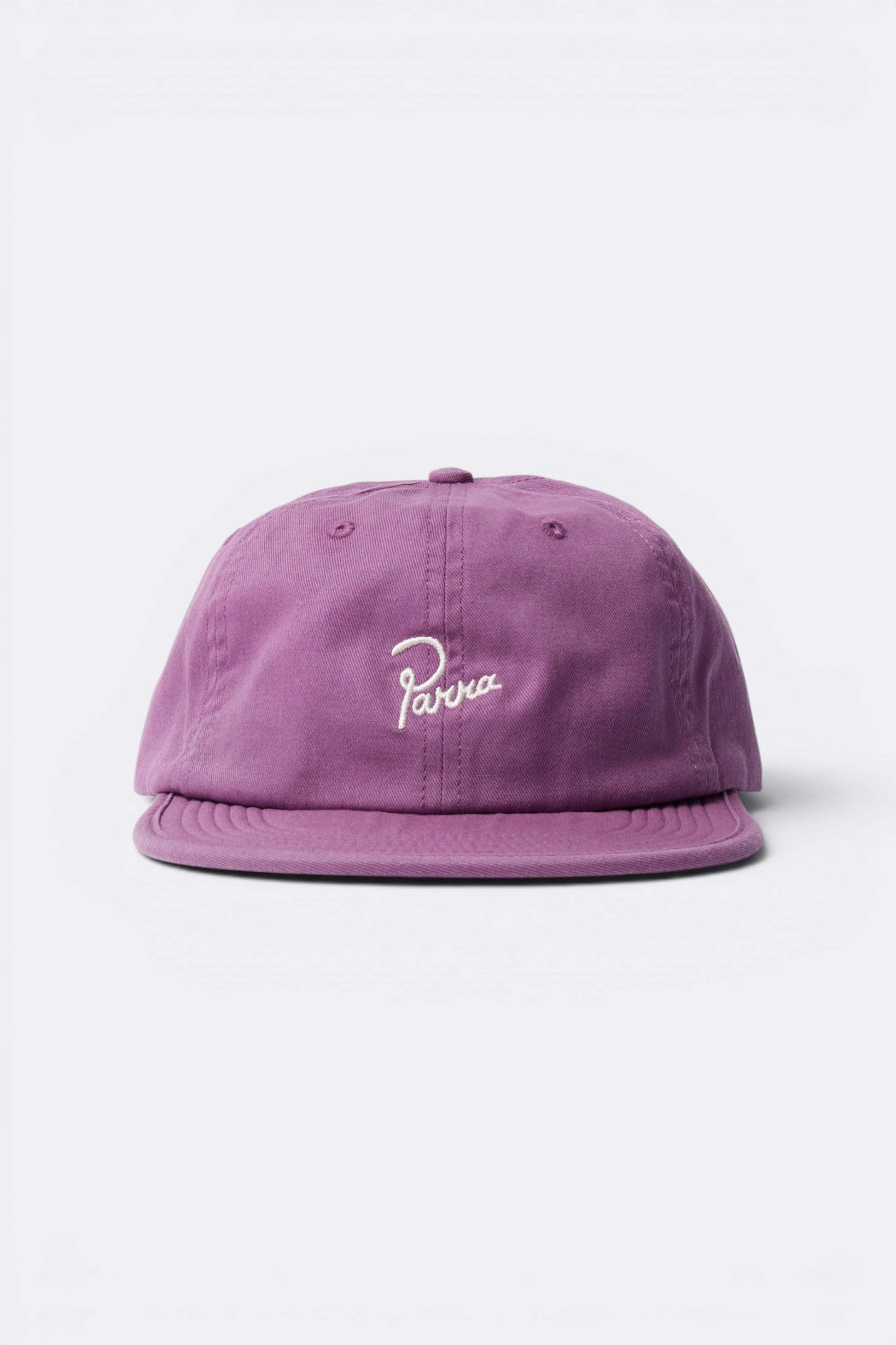 By Parra Signature 6 Panels Hat Purple | Casquette Sergé Coton Californie | Edgar Bdx