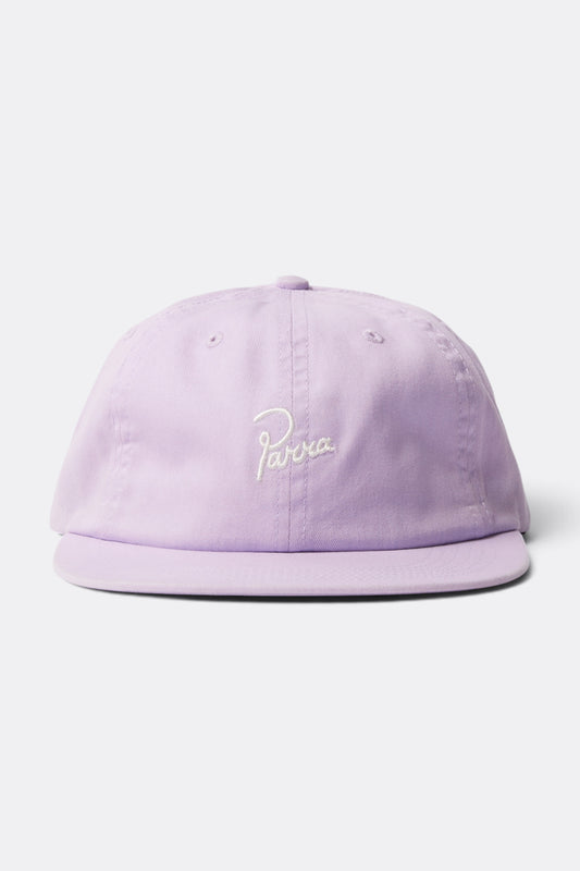 BY PARRA Signature 6 Panels Hat Purple | Casquette Twill Coton Californie | Edgar Bdx