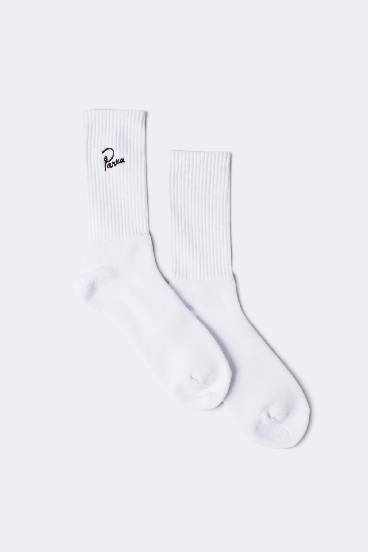 BY PARRA Signature Crew Socks White | Edgar Bdx