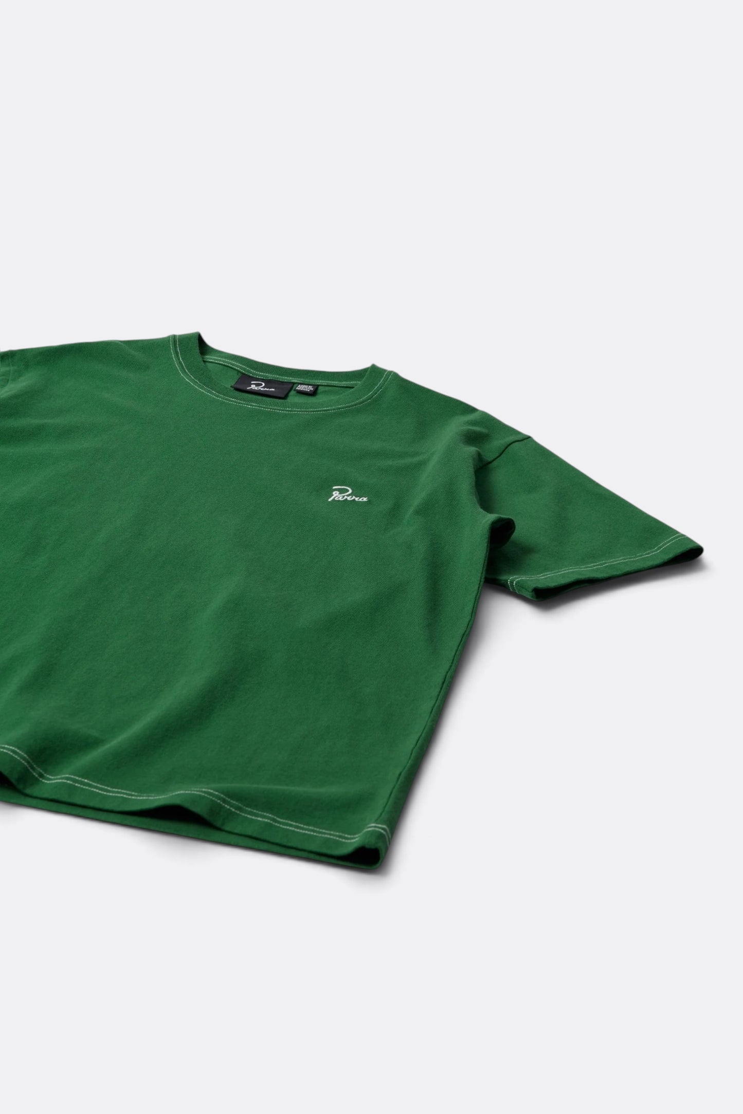 BY PARRA Signature T-Shirt Green | T-Shirt Brodé Premium | Edgar Bdx