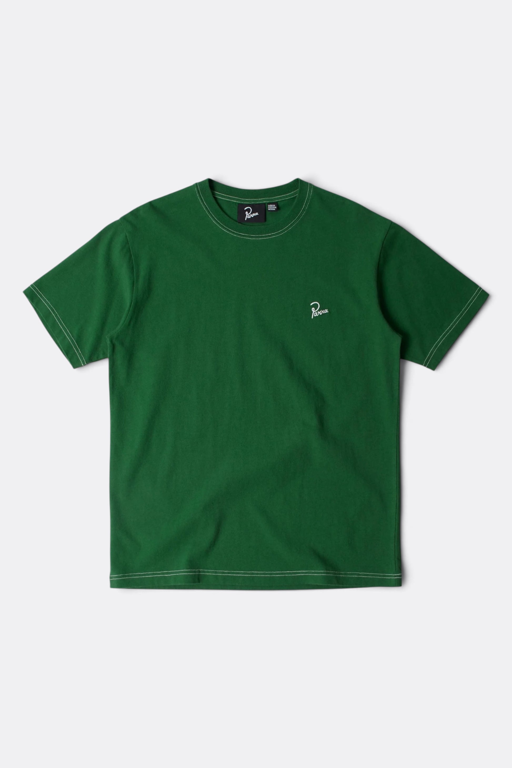 BY PARRA Signature T-Shirt Green | T-Shirt Brodé Premium | Edgar Bdx