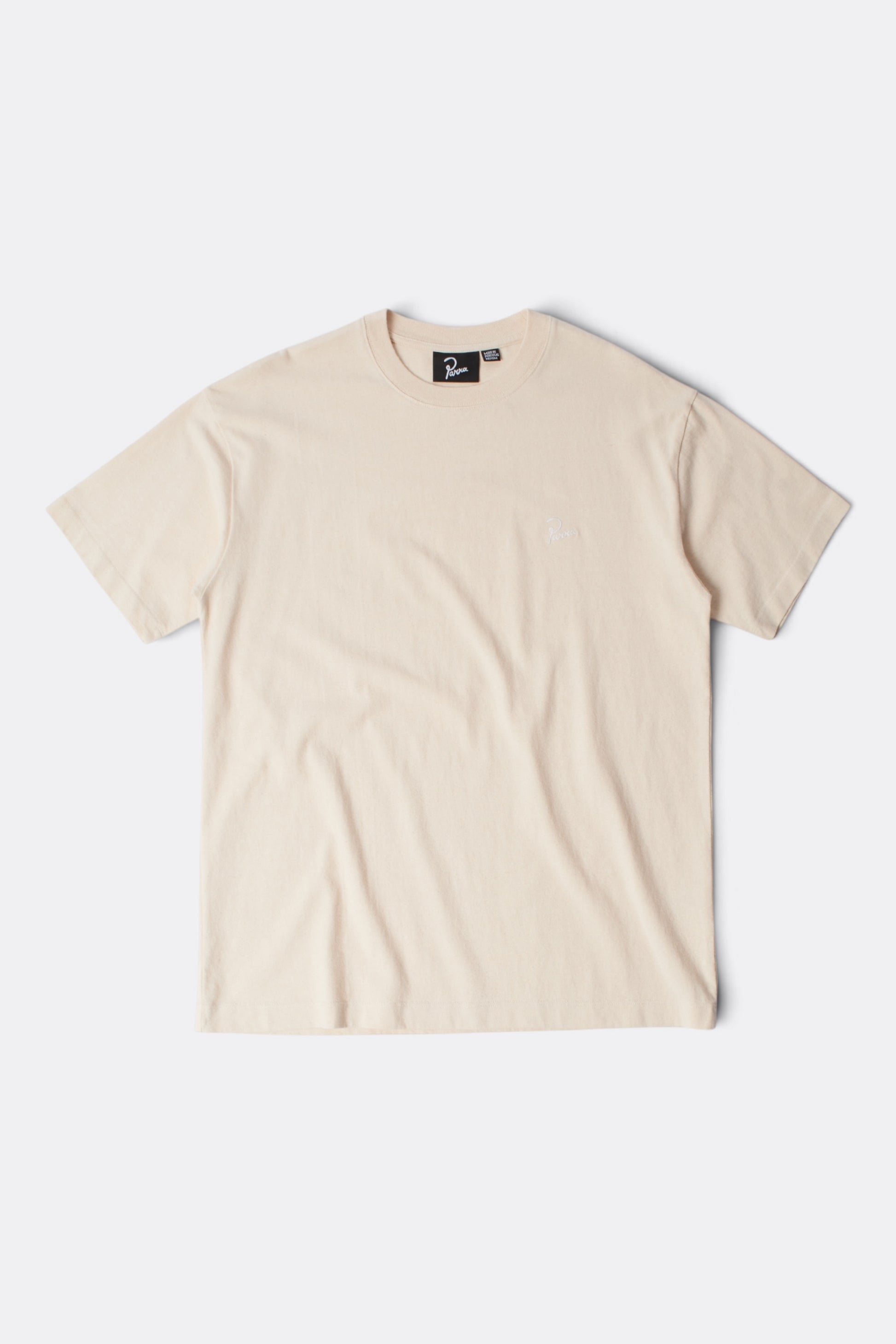 BY PARRA Signature T-Shirt Natural | T-Shirt Brodé Premium | Edgar Bdx